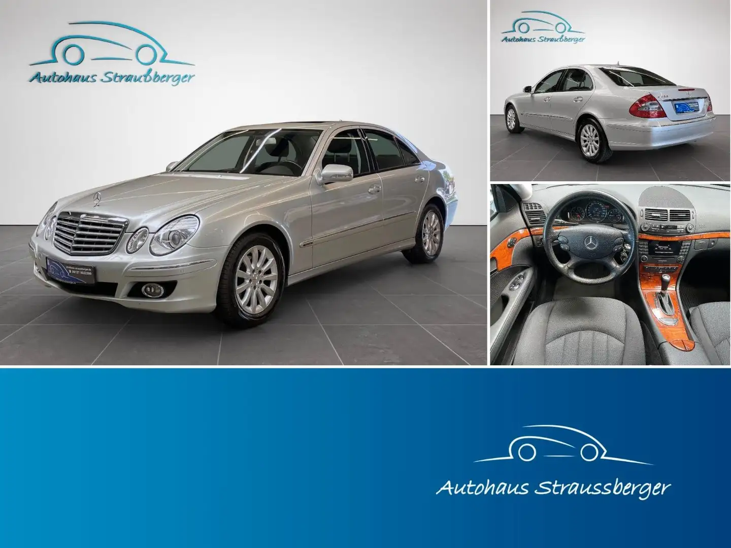 Mercedes-Benz E 230 E -Klasse Lim. E 230 srebrna - 1