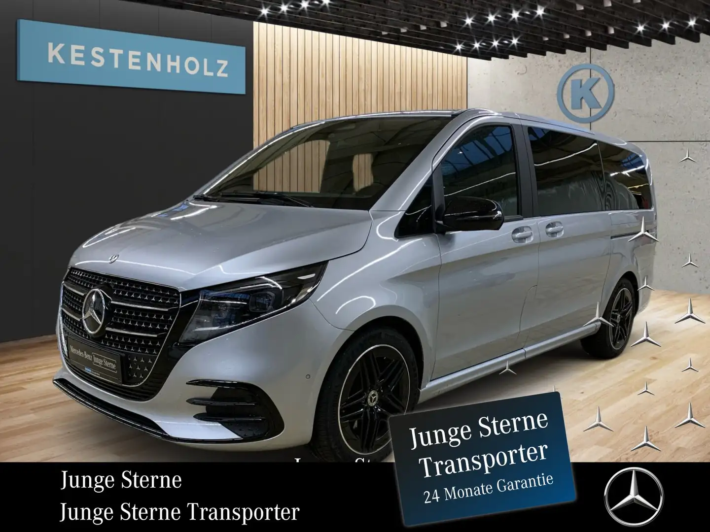Mercedes-Benz V 250 V 250 d STYLE Lang *AMG*NIGHT*MBUX*KAMERA*SHZ* LED Silber - 1