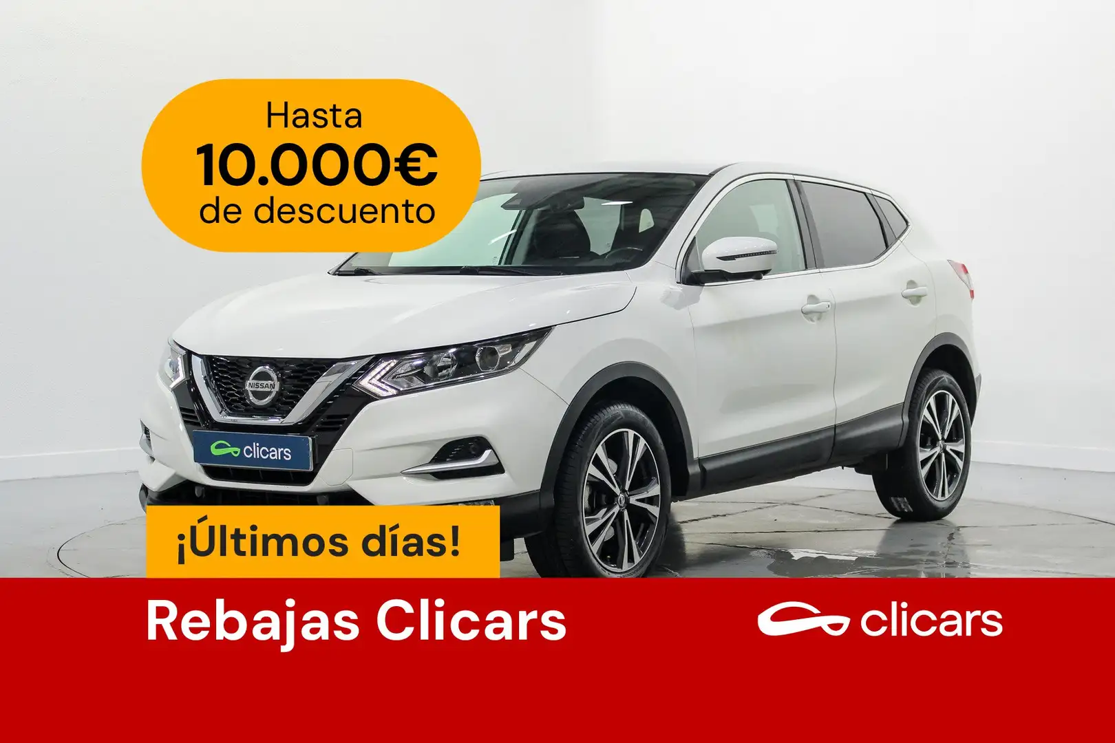 Nissan Qashqai 1.5dCi N-Connecta 4x2 85kW Blanc - 1
