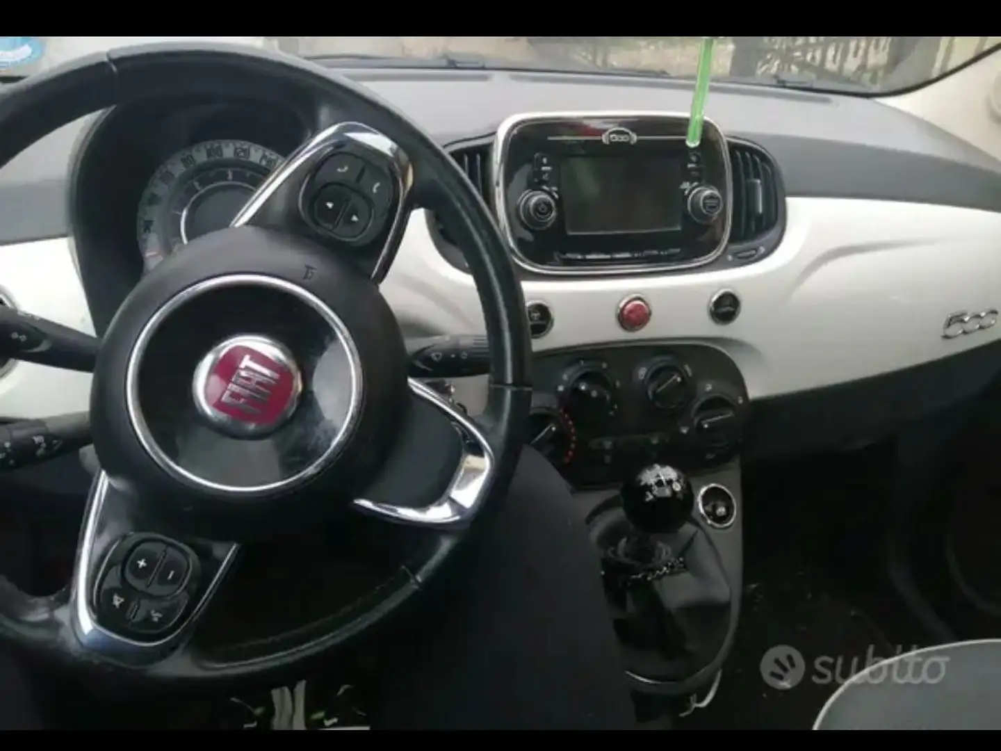 Fiat 500C 500C III 2015 1.3 mjt Lounge 95cv Bílá - 2