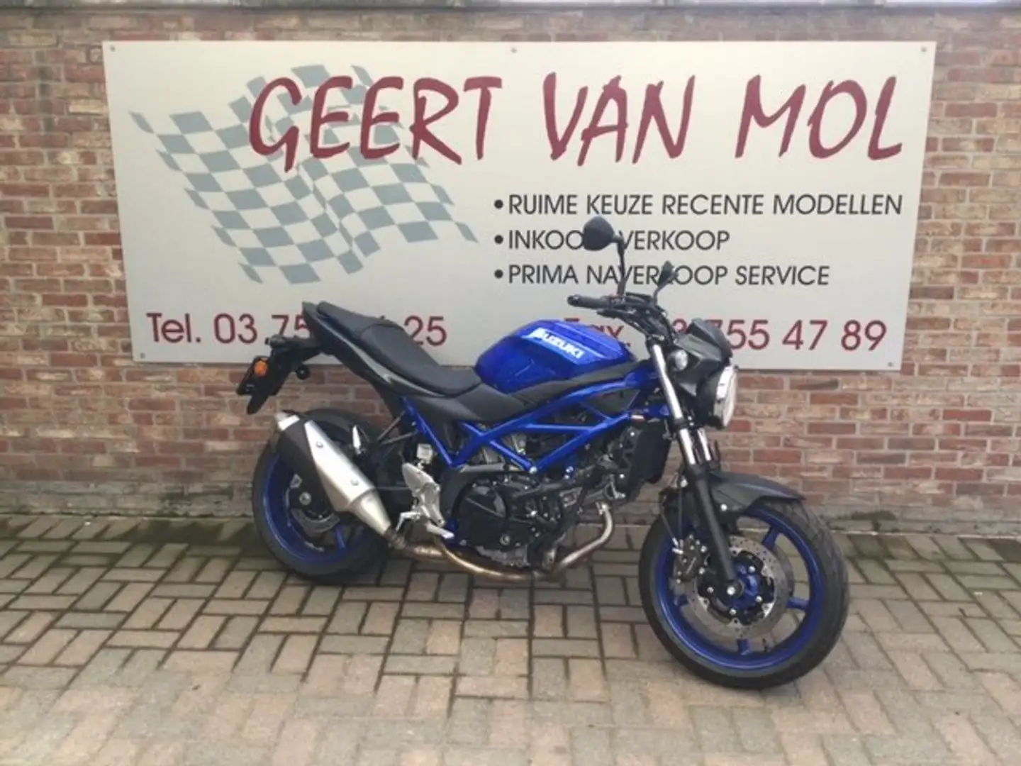 Suzuki SV 650 Blauw - 1