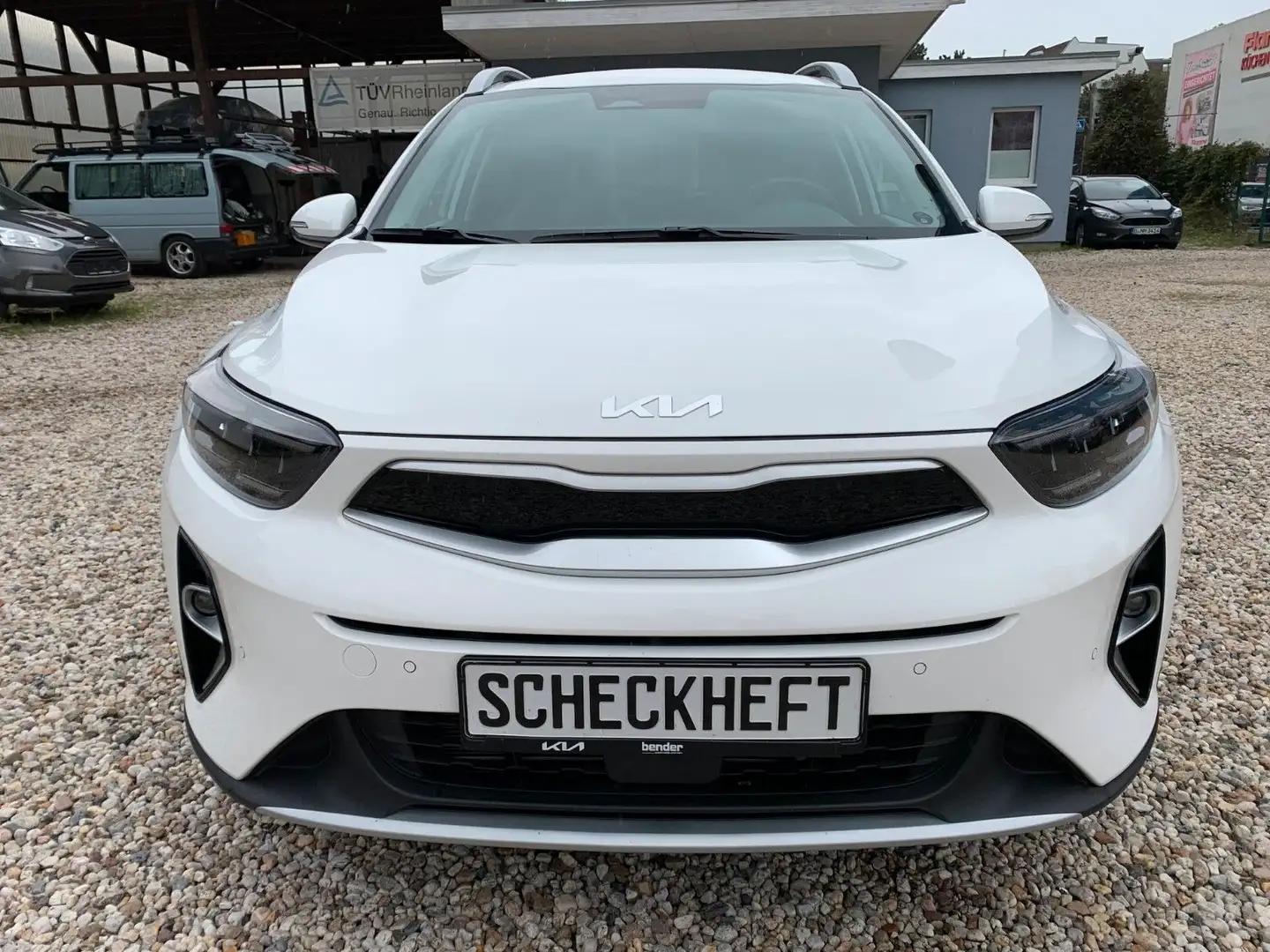 Kia Stonic Spirit*Mild Hybrid *1.Hand *Scheckheft Weiß - 2