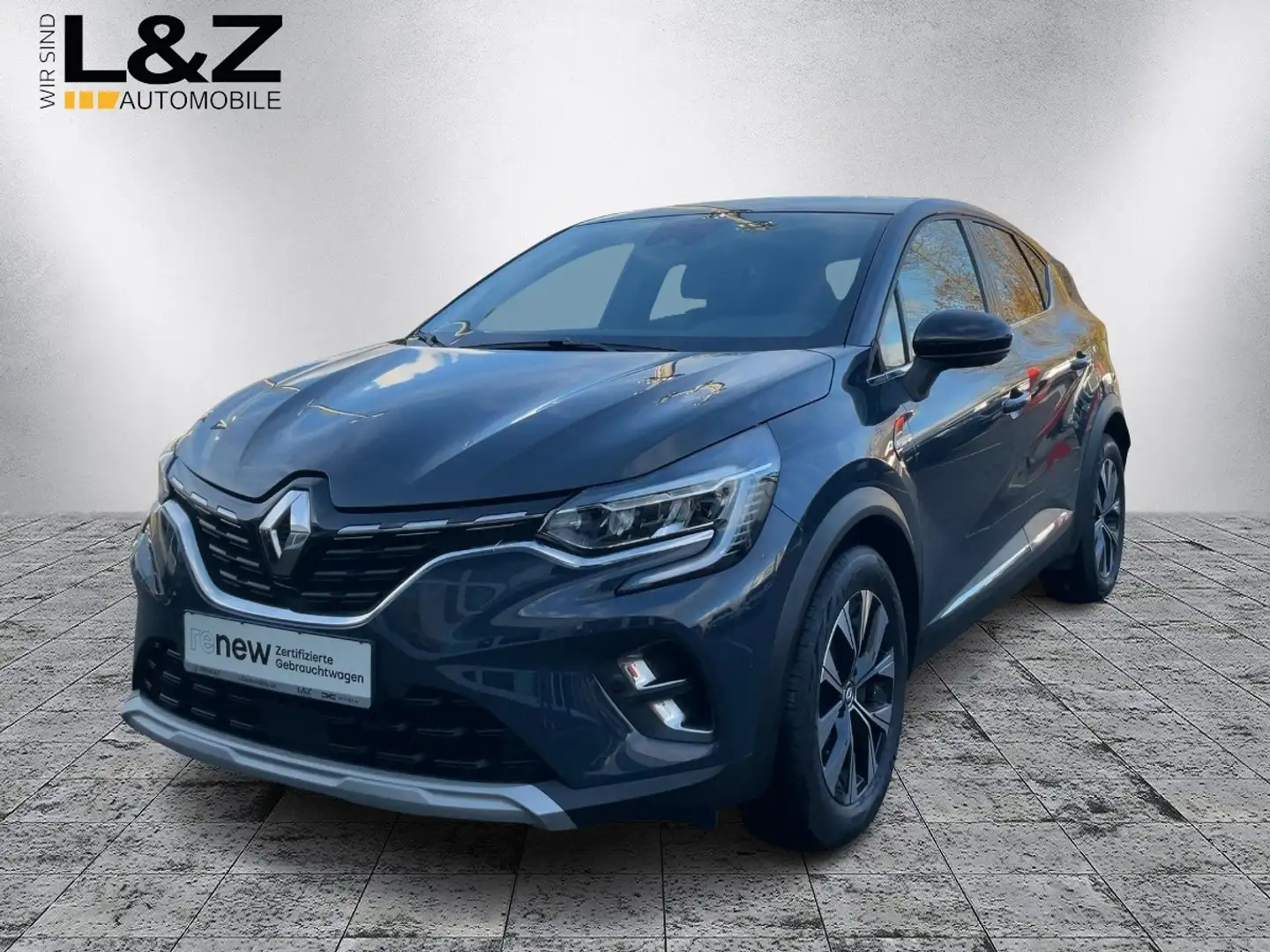 Renault Captur II Techno 1.6 E-Tech Plug-in Hybrid 160 Blau - 1