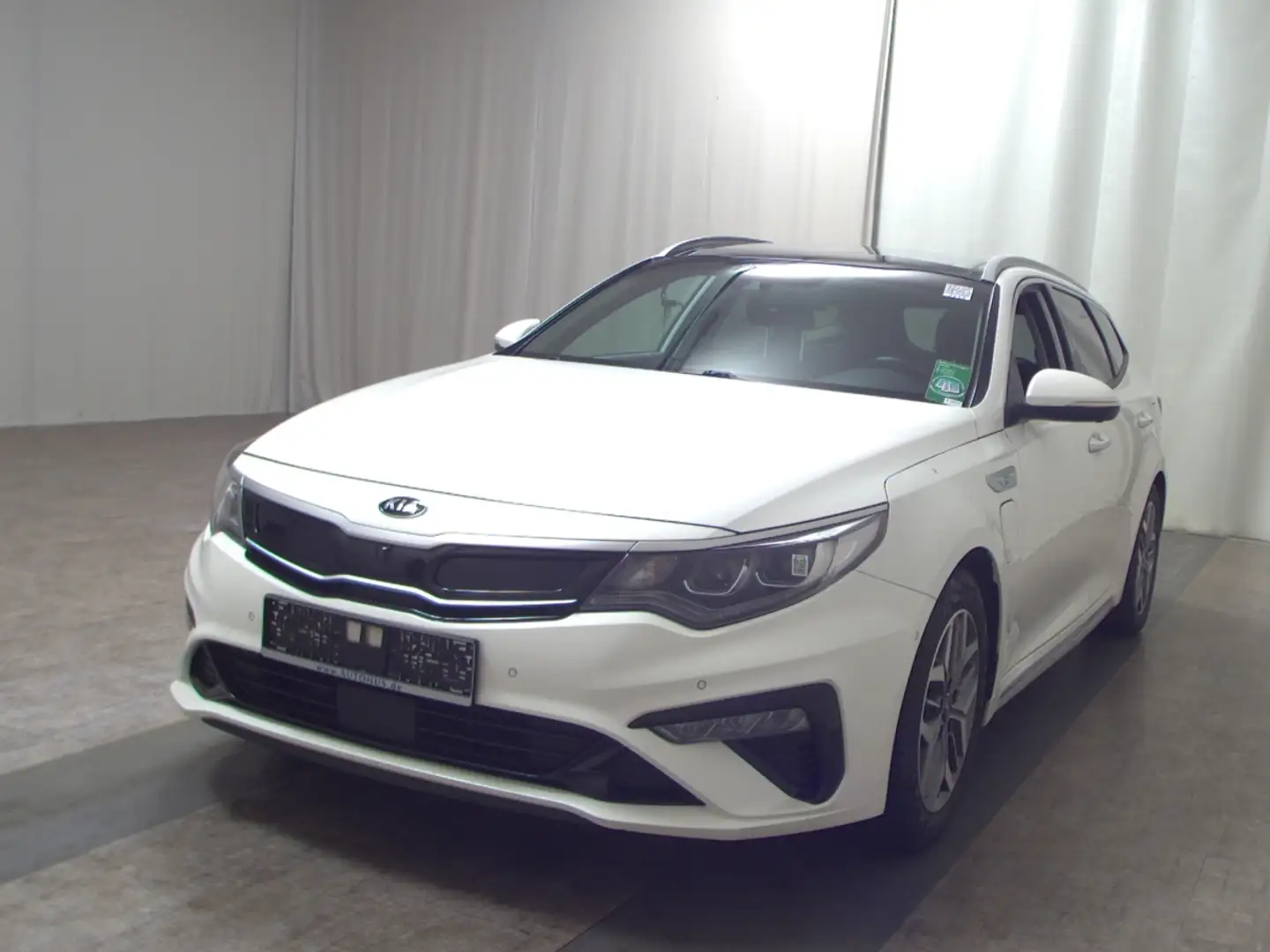 Kia Optima SW 2.0 Hybrid Spirit Navi LED Pano H-K Weiß - 2