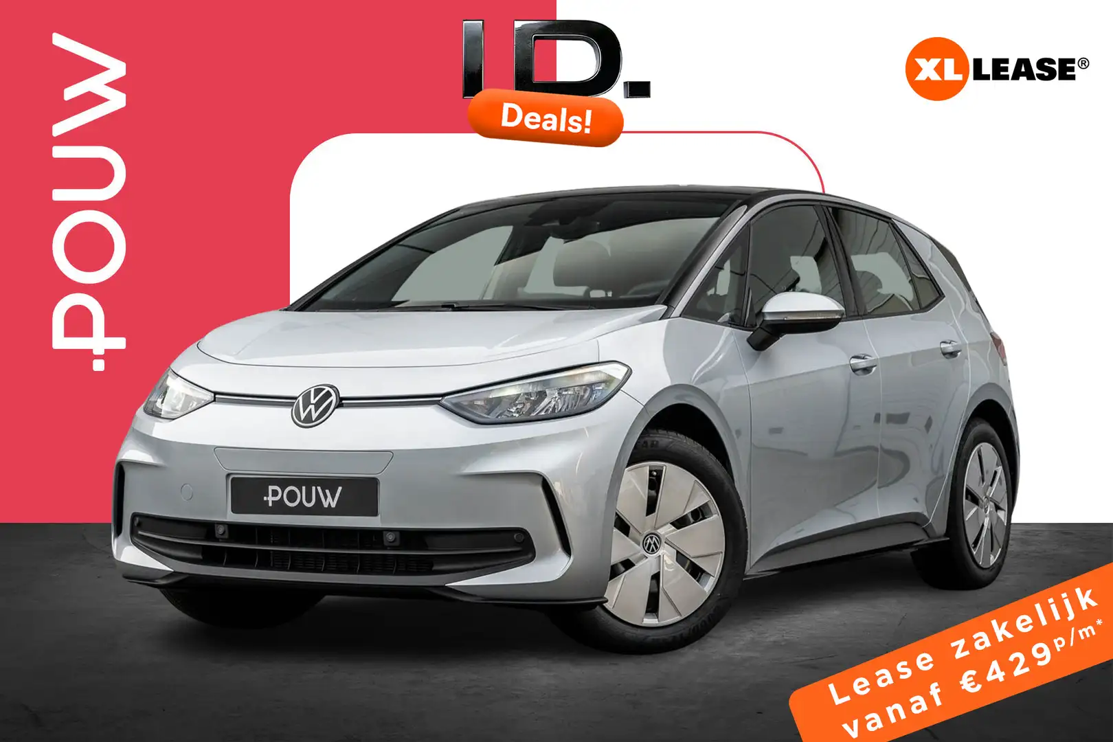 Volkswagen ID.3 170pk Pure Oranje Edition 52 kWh | Stoel-/Stuurver Argintiu - 1