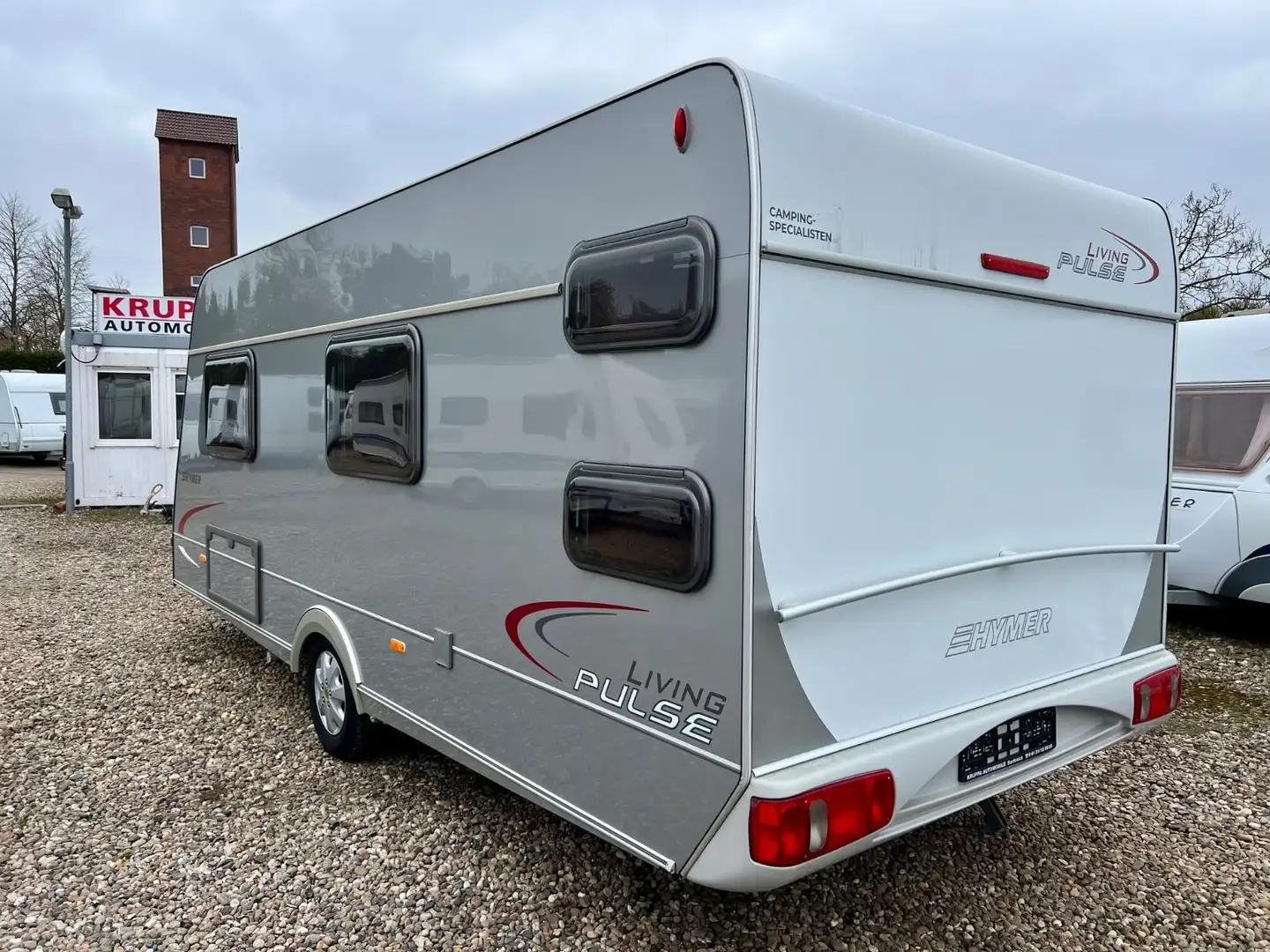 Hymer/Eriba 505 EL TK ETAGENBETTEN MOVER KLIMA LUFTZELT BETT Wit - 1