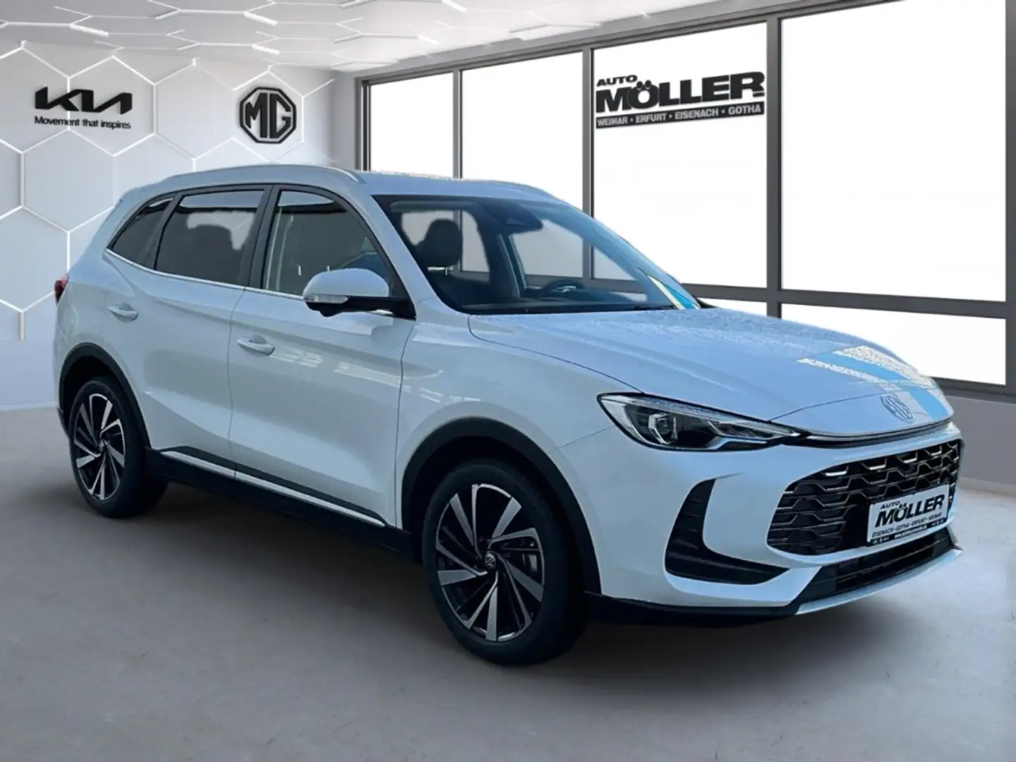 MG ZS Hybrid+ Luxury MY25 Navi LED Leder 360 Kamera Appl Weiß - 2
