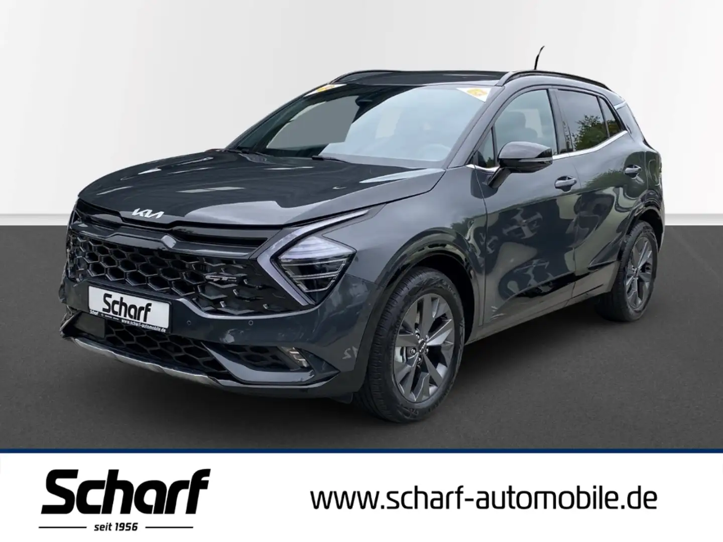 Kia Sportage GT-Line 1.6 T Hybrid AT-6 Navi Rü.CAM LED SHZ DAB Grau - 1