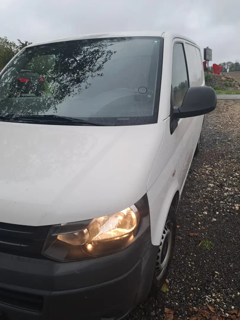 Volkswagen T5 Transporter Kasten Weiß - 1