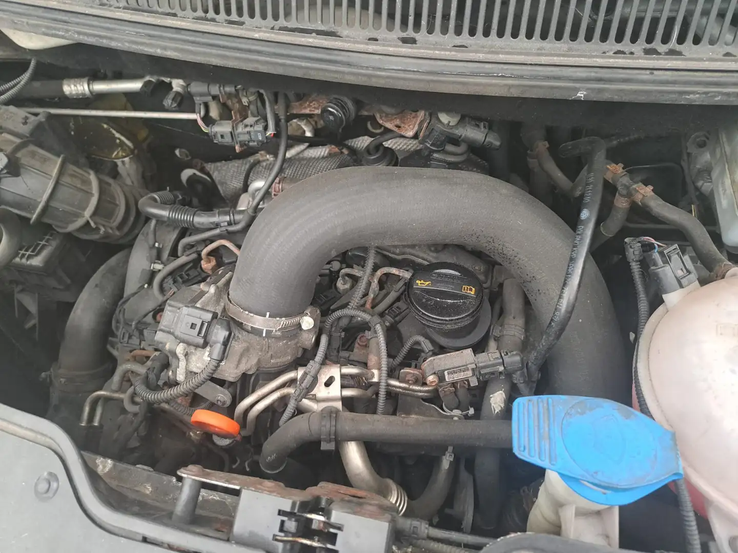 Volkswagen T5 Transporter Kasten Weiß - 2