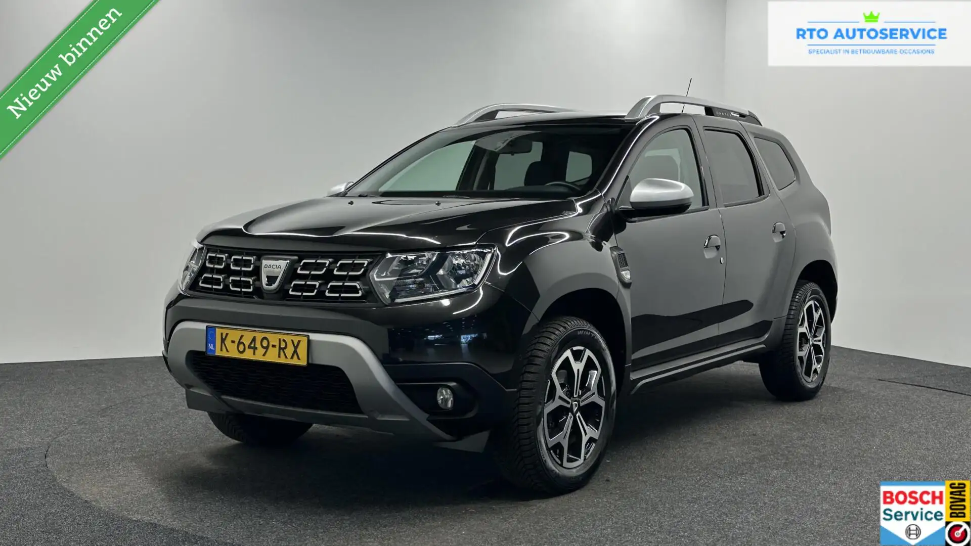 Dacia Duster 1.0 TCe Bi-Fuel Prestige CAMERA LEER NAVI CARPLAY Negro - 1