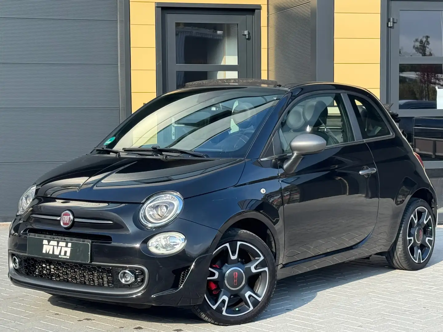 Fiat 500C 0.9 TwinAir Turbo 500S -Sport Cabrio - Climate - C Zwart - 1