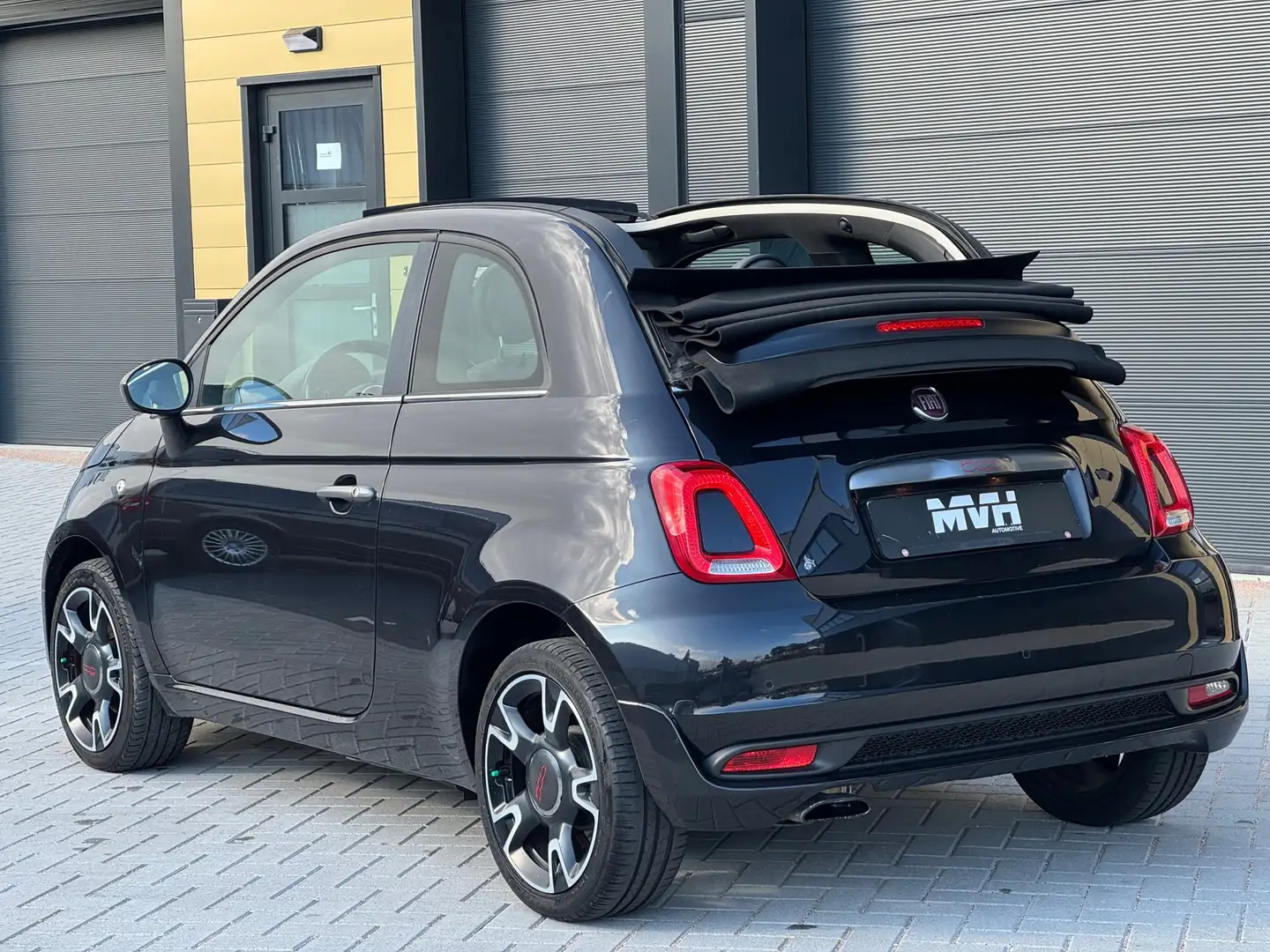 Fiat 500C 0.9 TwinAir Turbo 500S -Sport Cabrio - Climate - C Zwart - 2