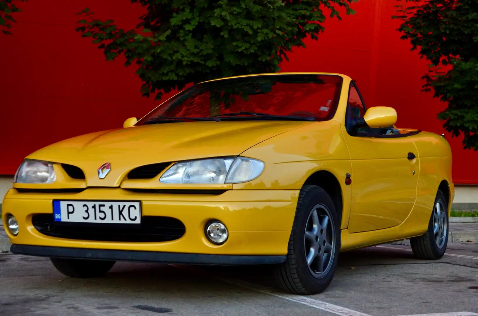Renault Megane Cabriolet 1.6 žuta - 1