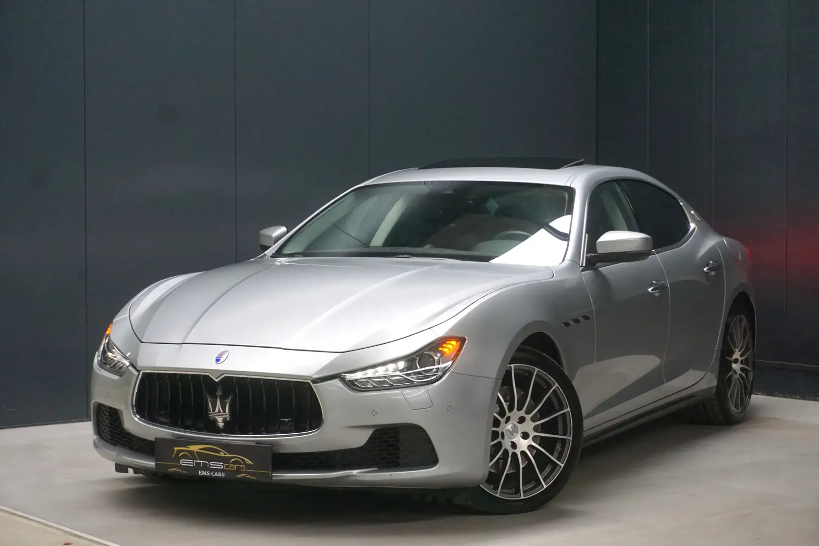 Maserati Ghibli Automaat- Navi- Camera- SportUitlaat-  Garantie! Argent - 1