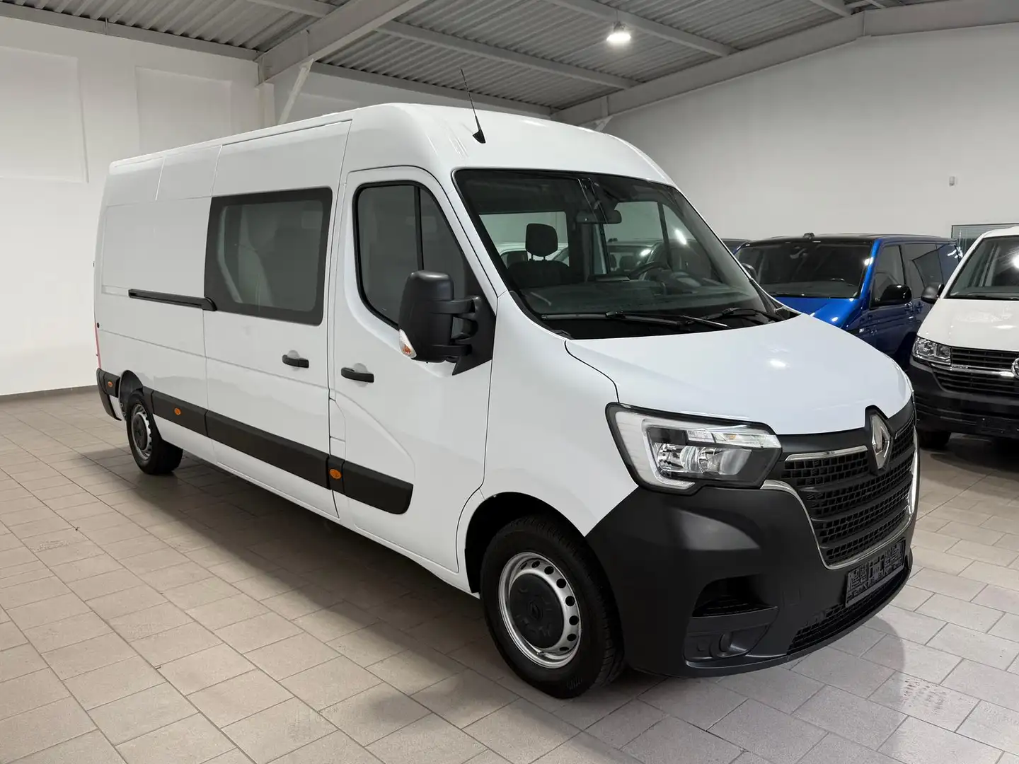 Renault Master Kasten-Doka(7-Si),L3H2,Klima,Radio,Navi Weiß - 2