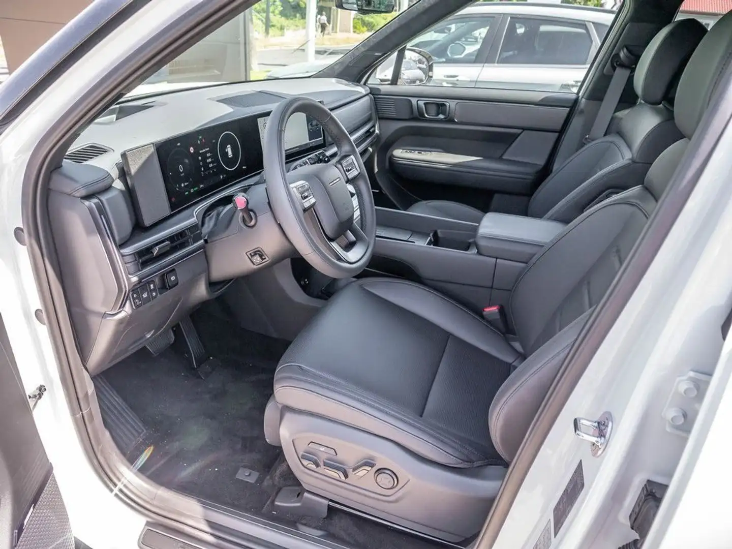 Hyundai SANTA FE 1.6 T-GDi HEV 4WD AT 7 posti XCLASS Bianco - 2