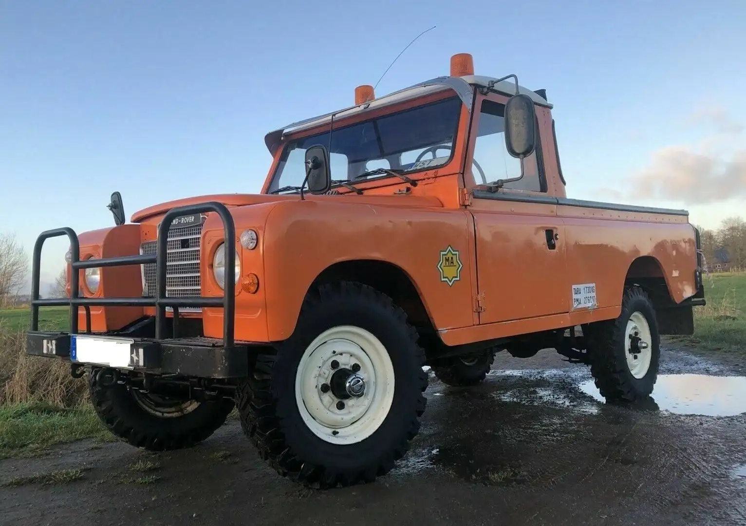 Land Rover Series Serie 3 Typ 109 Portocaliu - 1