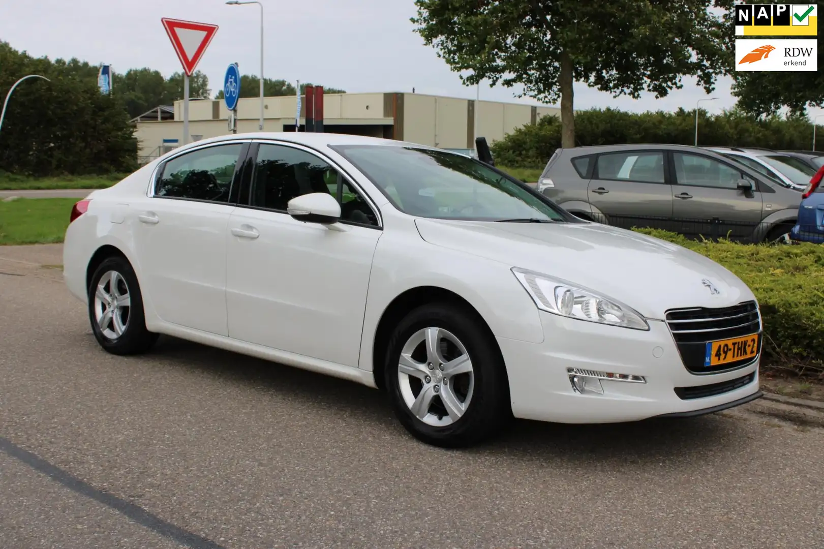 Peugeot 508 1.6 THP ACTIVE-uitv/CLIMA AIRCO/CRUISE CONTROL/ISO Wit - 1