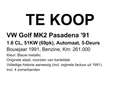 Volkswagen Golf Plus MK2 Pasadena 1.6 CL Blauw - thumbnail 10