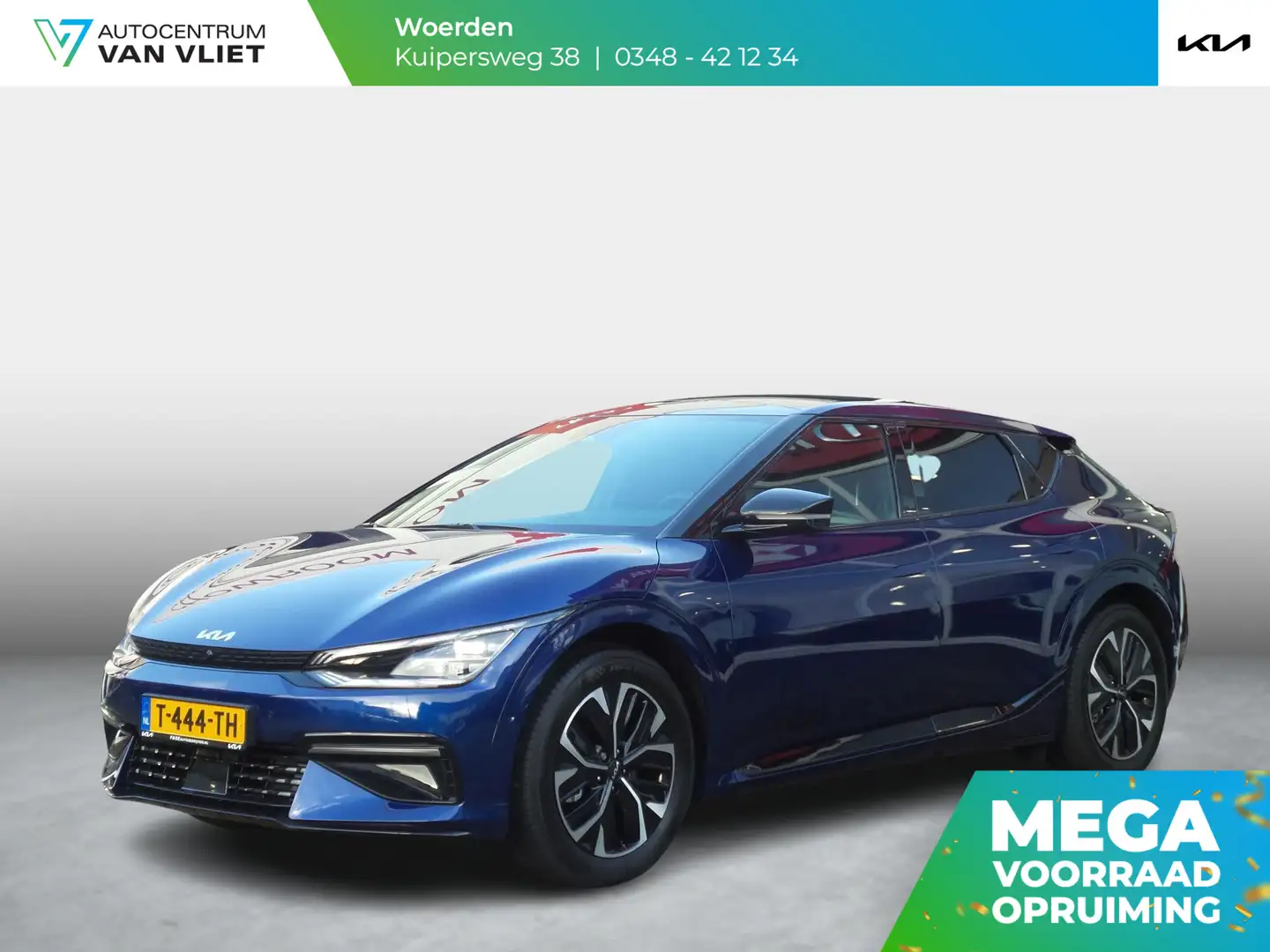 Kia EV6 GT-Line 77.4 kWh Kia EV6 GT-Line 77 kWh  | Direct Blau - 1