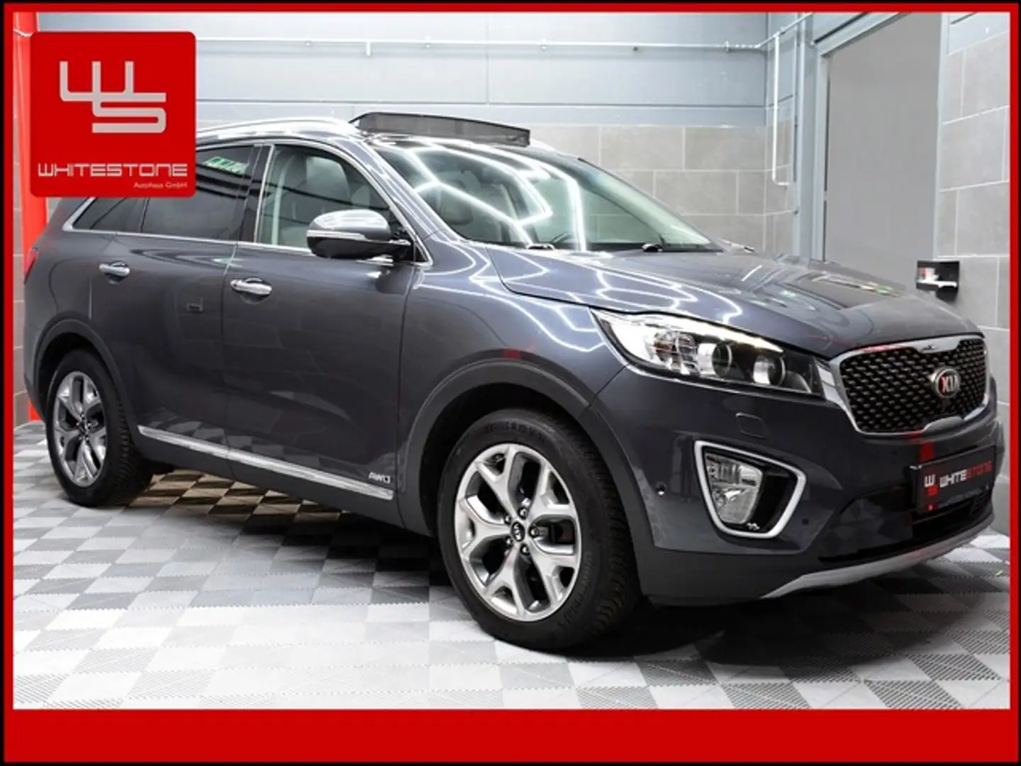 Kia Sorento Platinum Edition 4WD Aut / 2.Hand / Voll Серый - 2