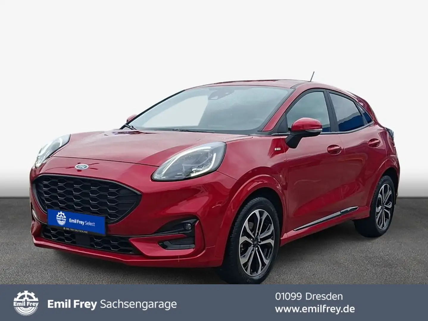 Ford Puma 1.0 EB Hybrid Aut. ST-LINE Winterpak. + Allwe Rood - 1