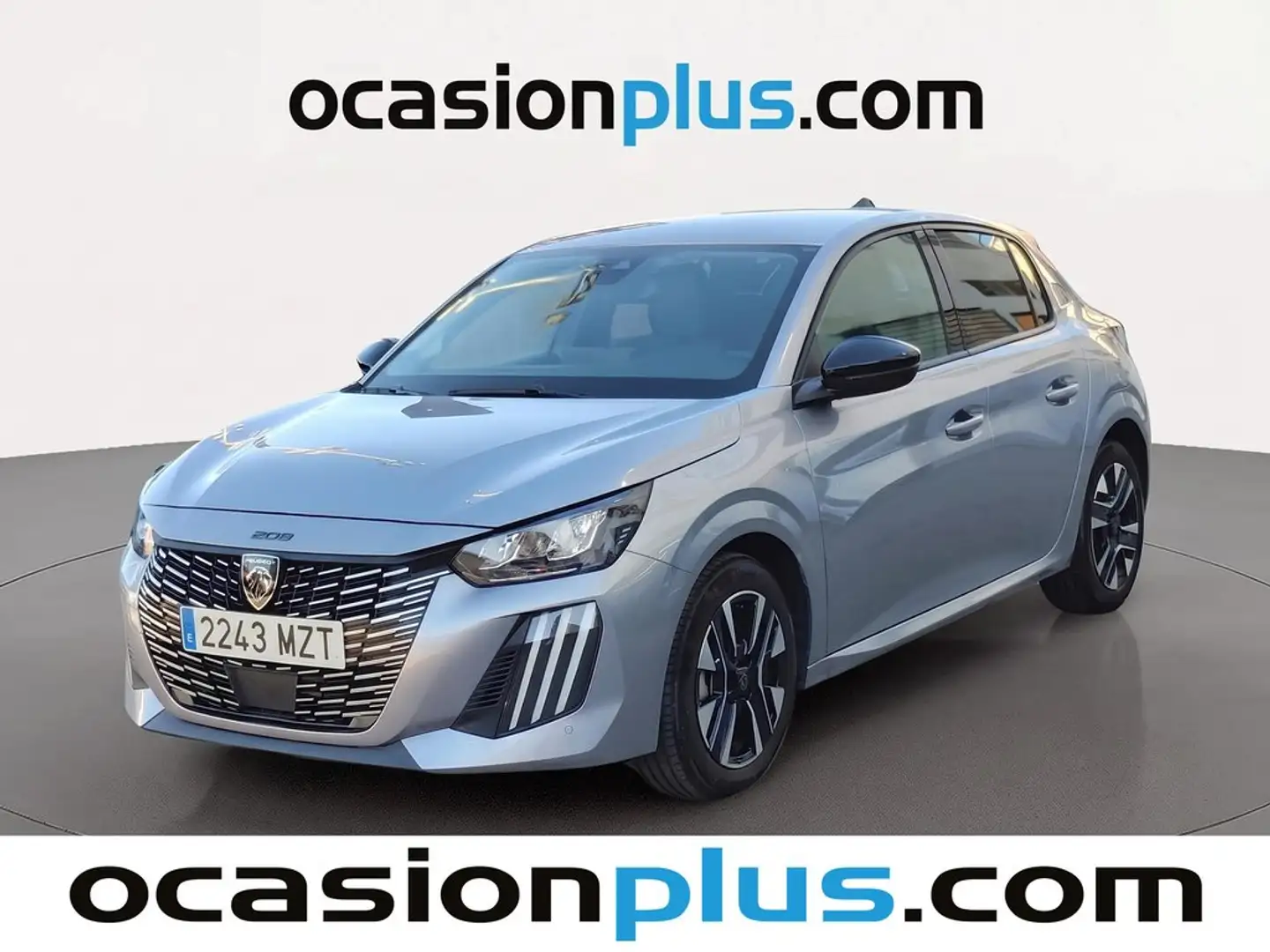 Peugeot 208 1.2 Puretech S&S Allure 100 Gris - 1