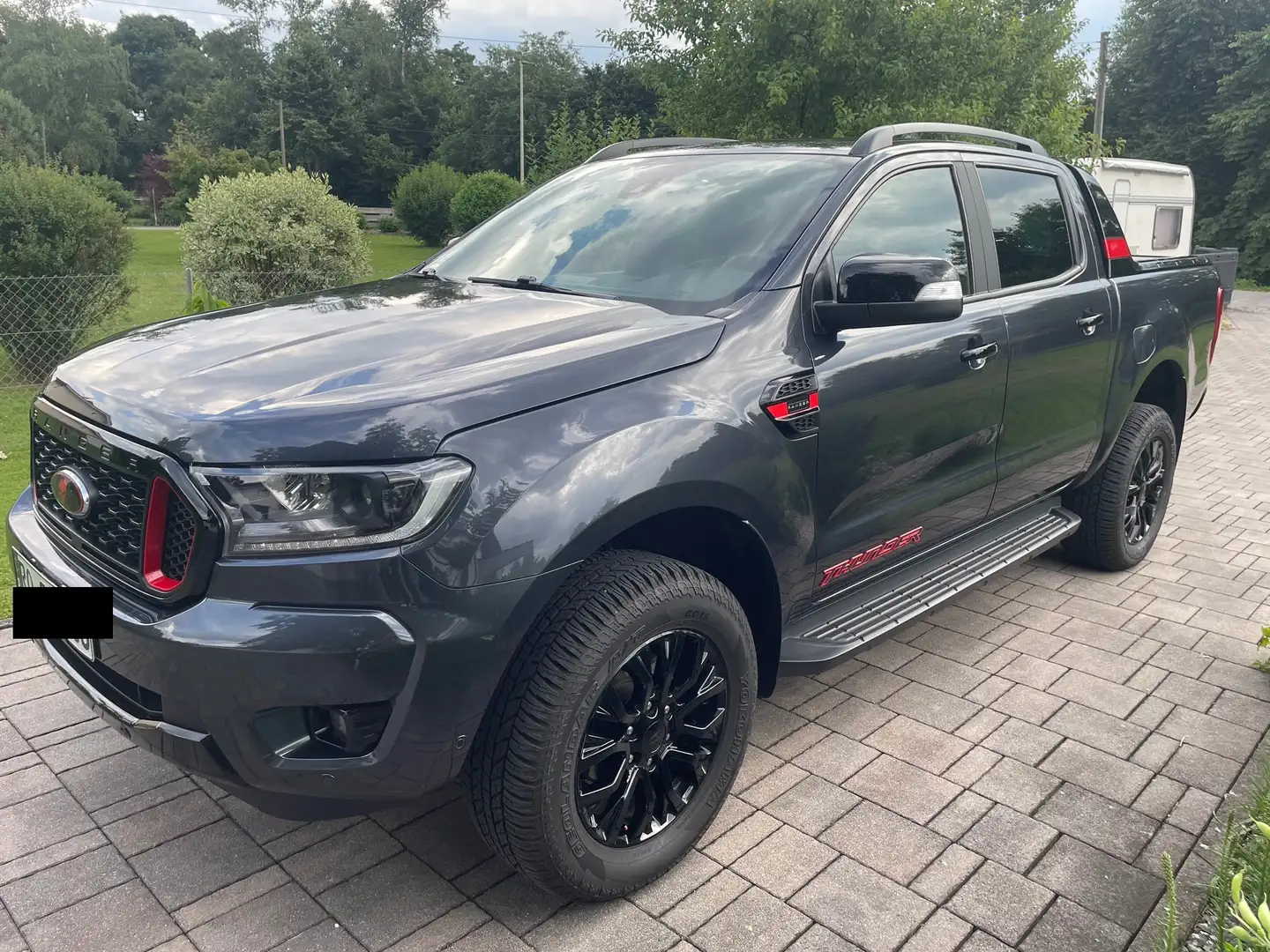 Ford Ranger Thunder 2,0 l EcoBlue Autm. 4WD Leder AT Garantie Grau - 1