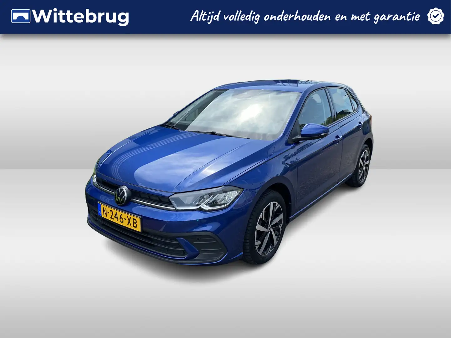 Volkswagen Polo 1.0 TSI Life / Sensoren / NAVI / NVW Azul - 1