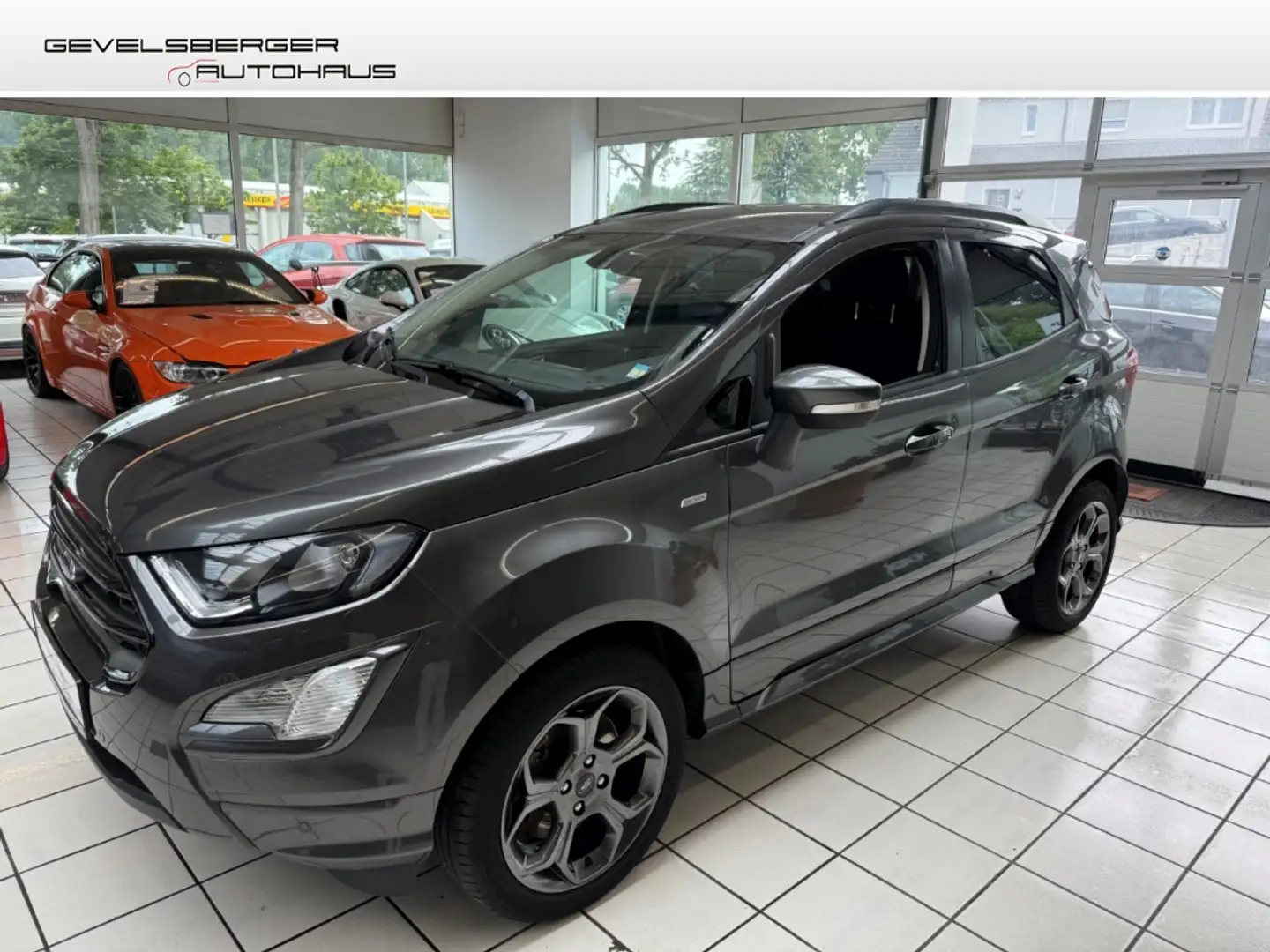 Ford EcoSport ST-Line 1.0 EcoBoost EU6d-T Navigation scheckheft Gri - 1