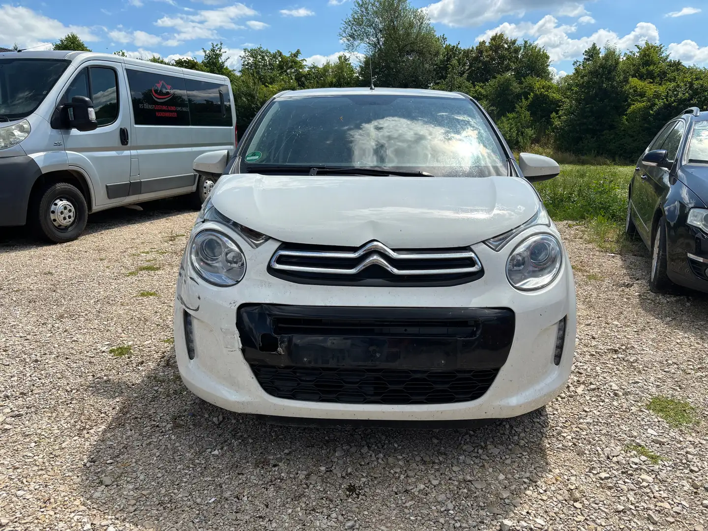Citroen C1 VTi 72 : Euro 6 !!!! Klima !!!! Weiß - 1