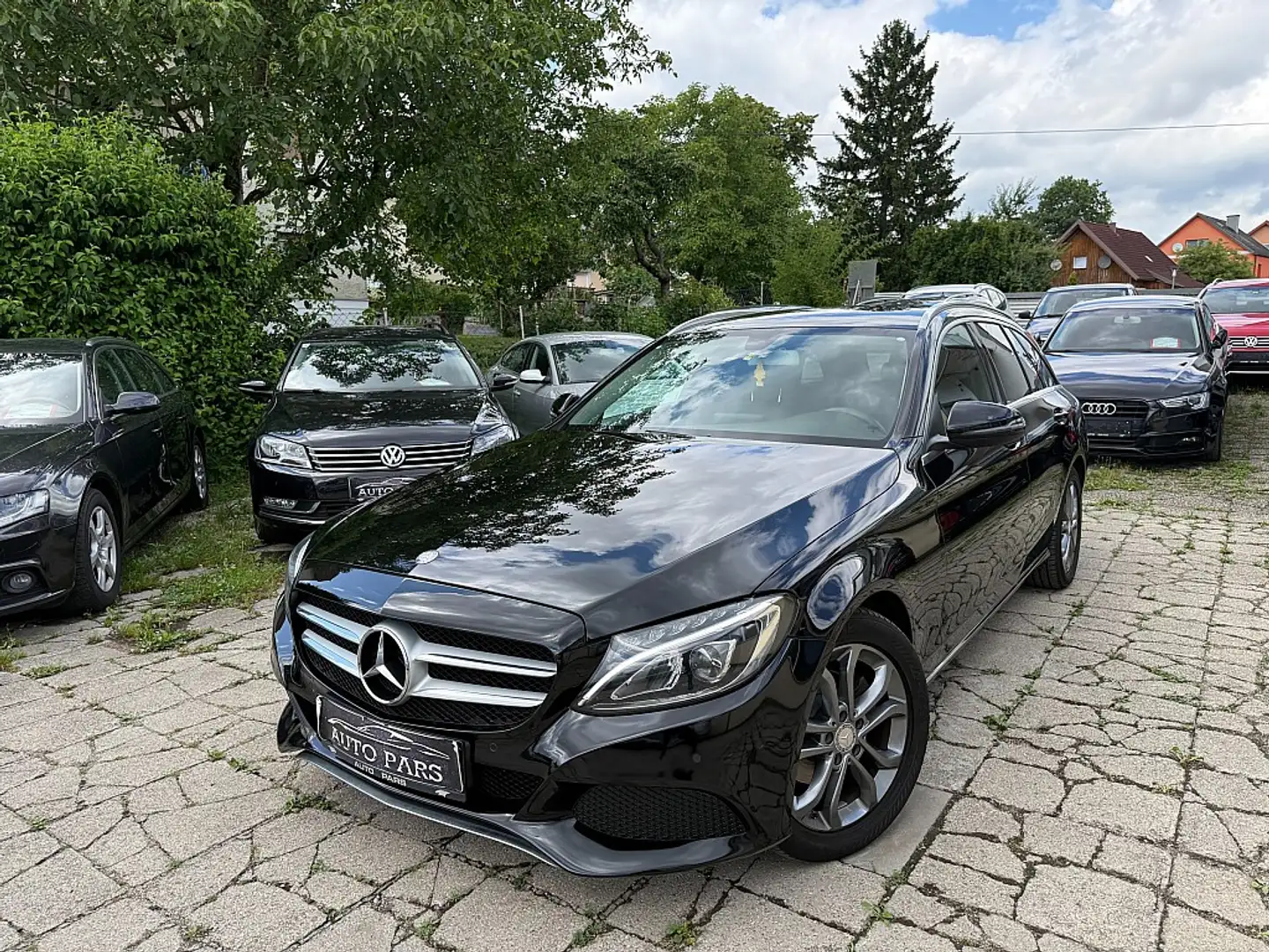 Mercedes-Benz C 200 d T Avantgarde-LED-LEDER-PARKPILOT-1/3 ZINSFREI... Schwarz - 1
