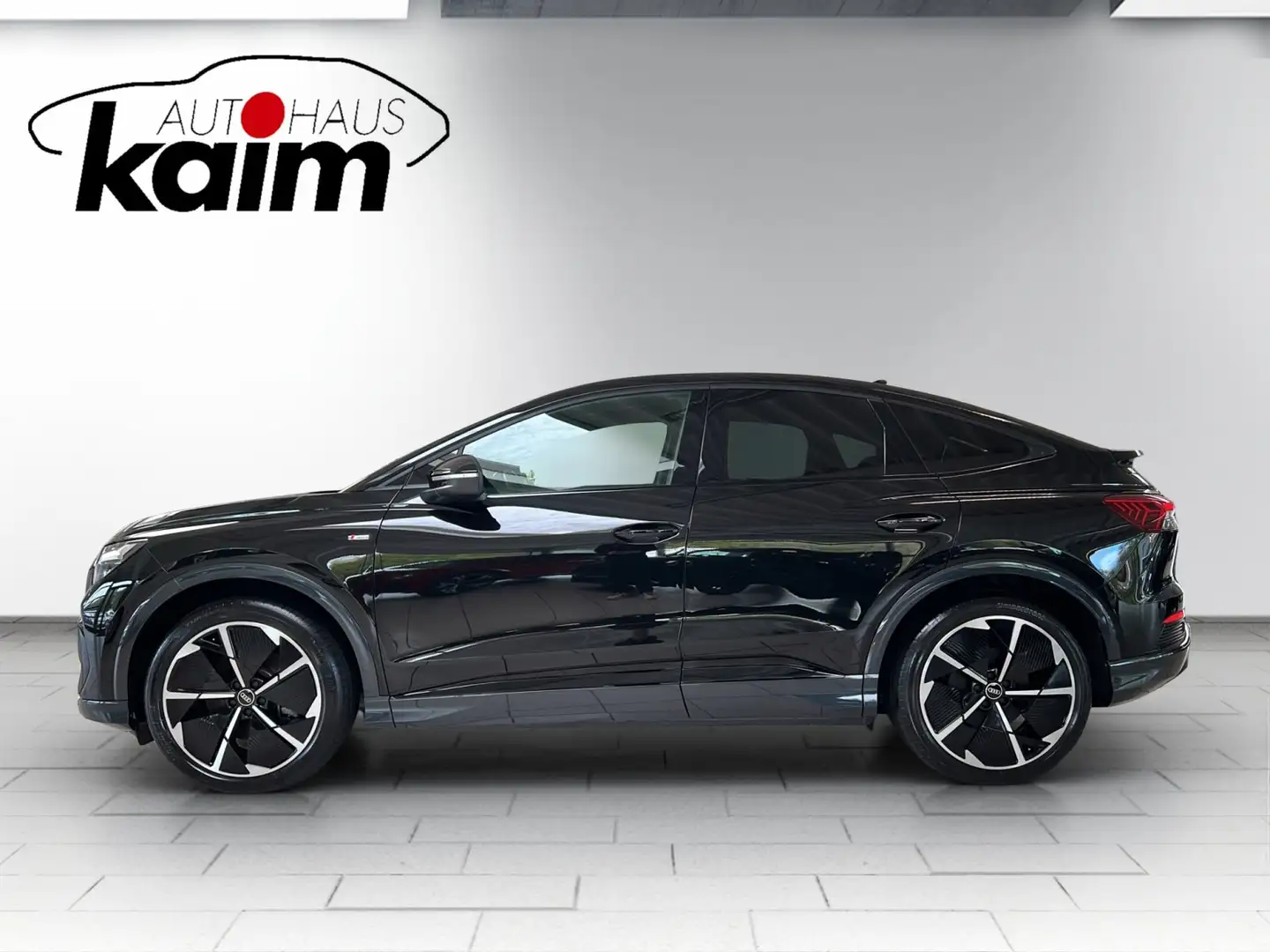 Audi Q4 50 e-tron Sportback S-Line quattro Schwarz - 2