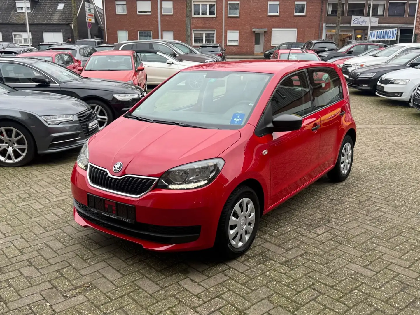 Skoda Citigo Active*KLIMA*EURO6*ERDGAS*** Rot - 1