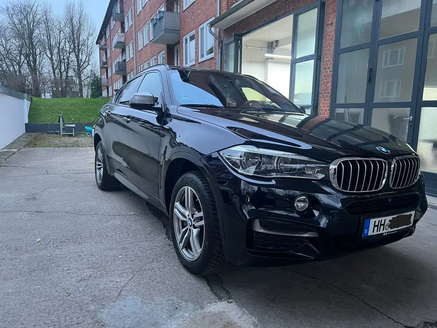 BMW X6 M X6 Diesel M50d Fekete - 2