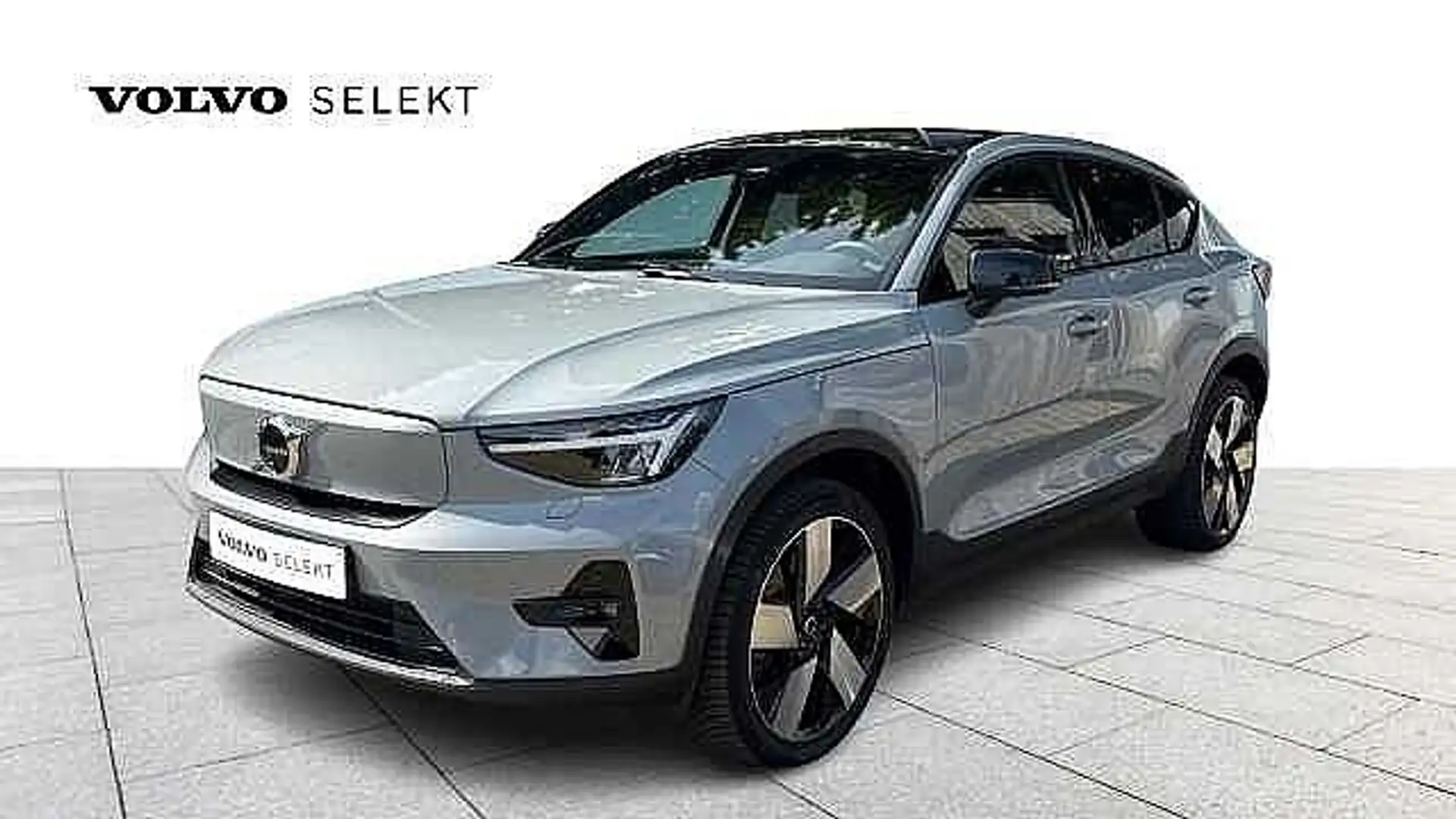 Volvo C40 Recharge Ultimate, Single Motor Extended Range, El Grijs - 1