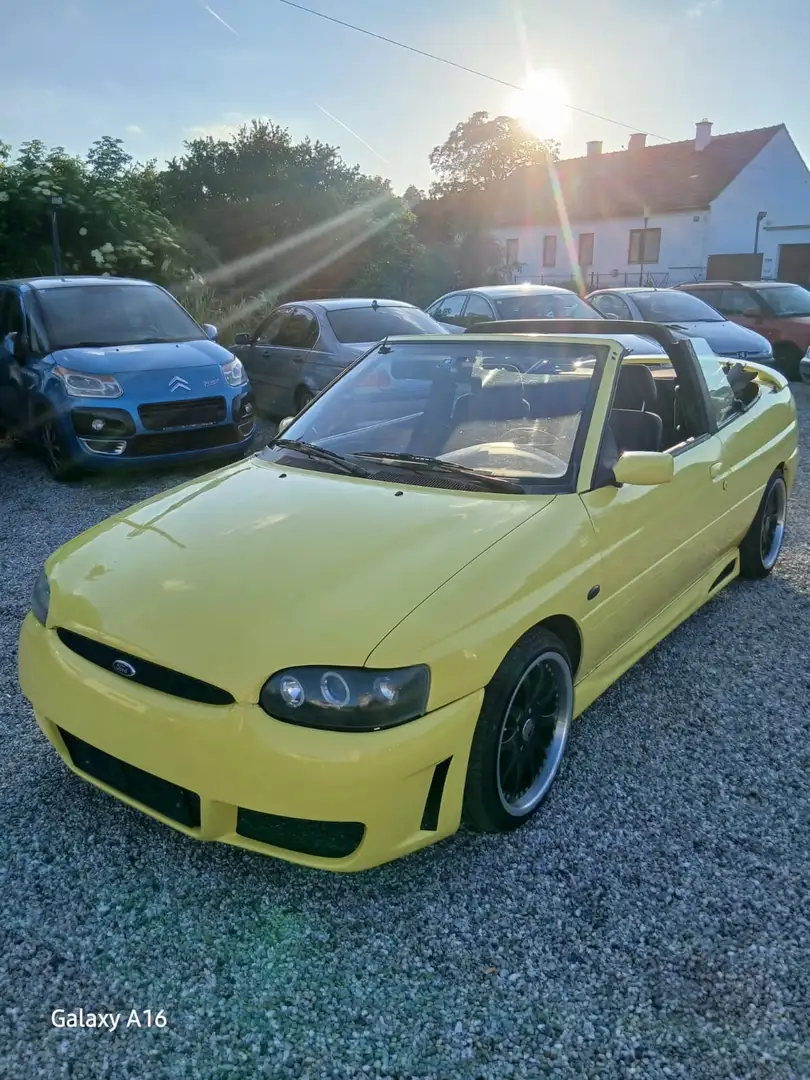 Ford Escort cabrio full tuninng Gelb - 2