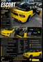 Ford Escort cabrio full tuninng Gelb - thumbnail 1