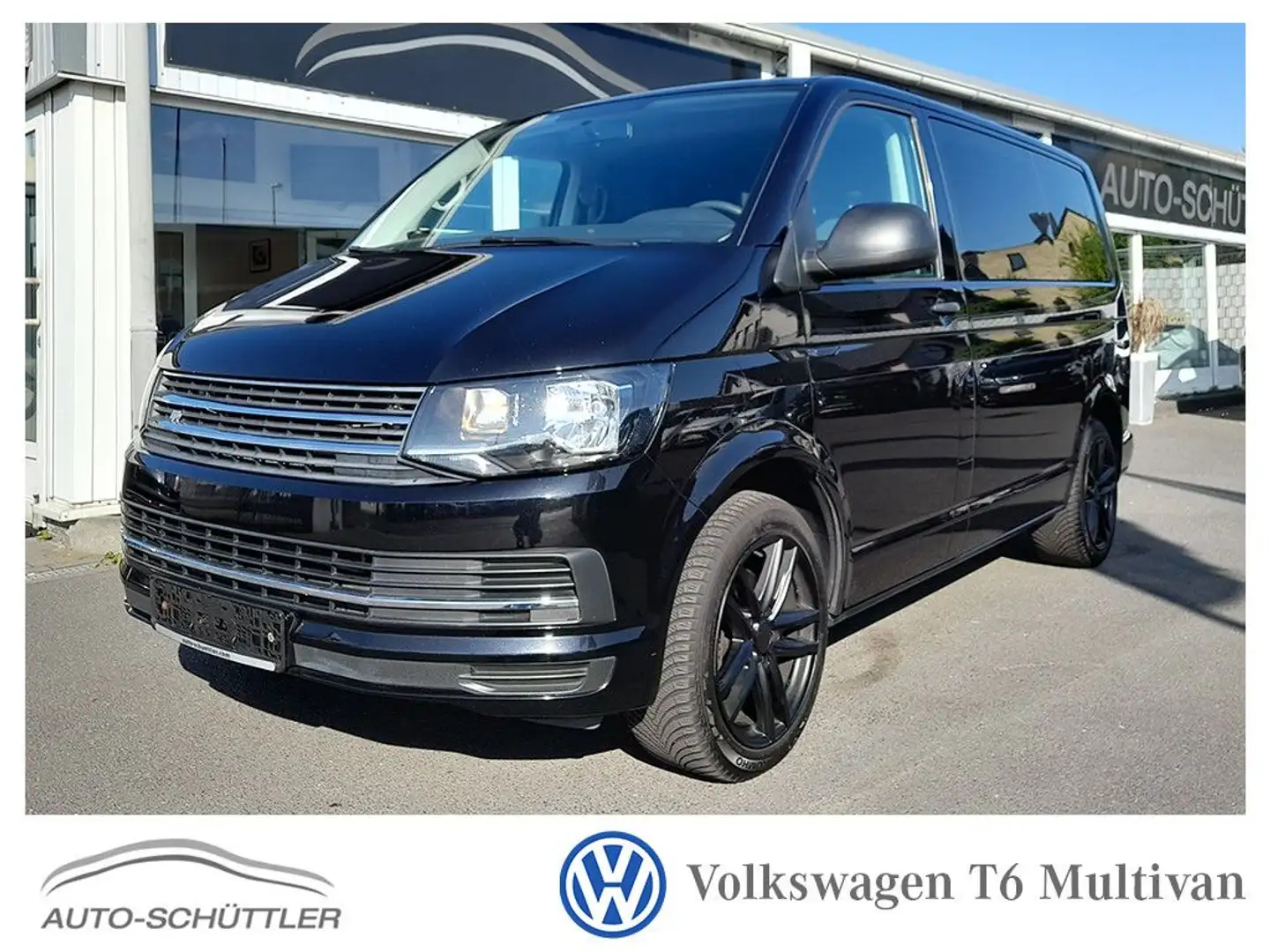 Volkswagen T6 Multivan 7Sitze,Navi, PDC,Bluet,Scheckheft ! Negro - 1