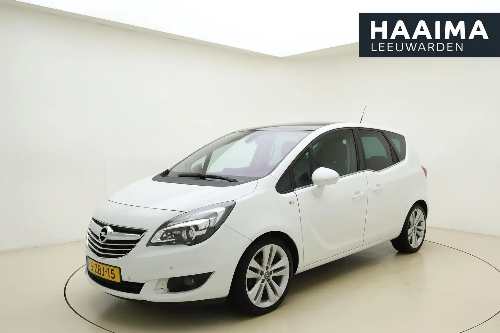 Opel Meriva 1.4 Turbo Cosmo 120 PK | Navigatie | Panoramadak | Blanc - 1