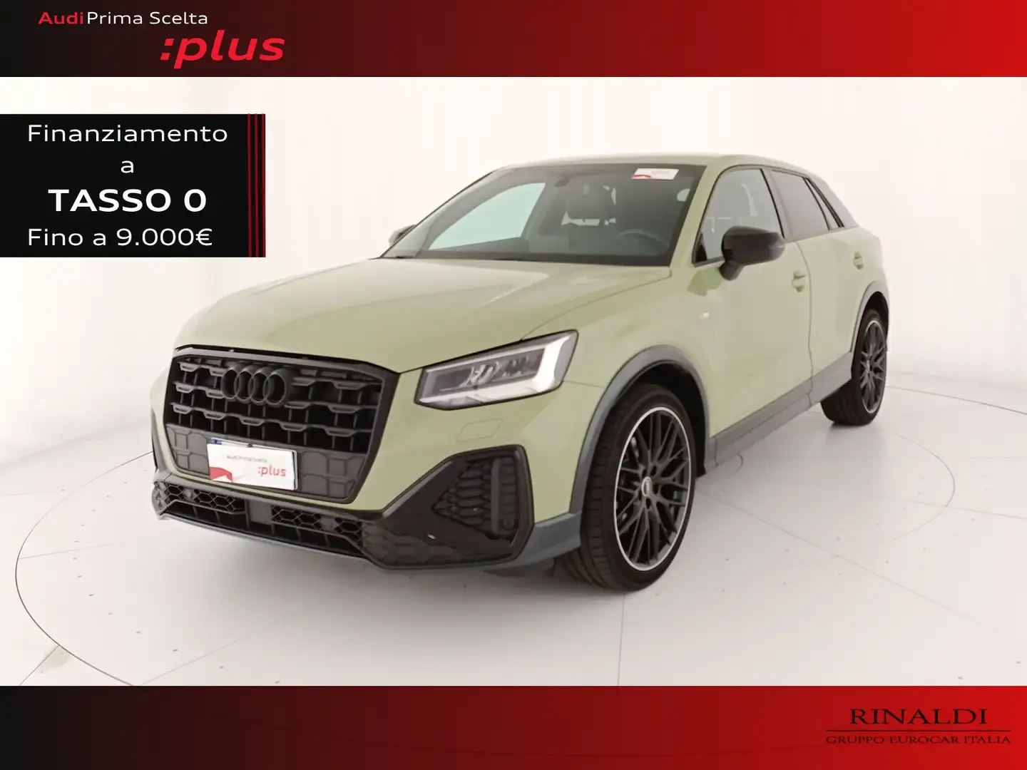 Audi Q2 35 1.5 tfsi s line edition s-tronic Verde - 1
