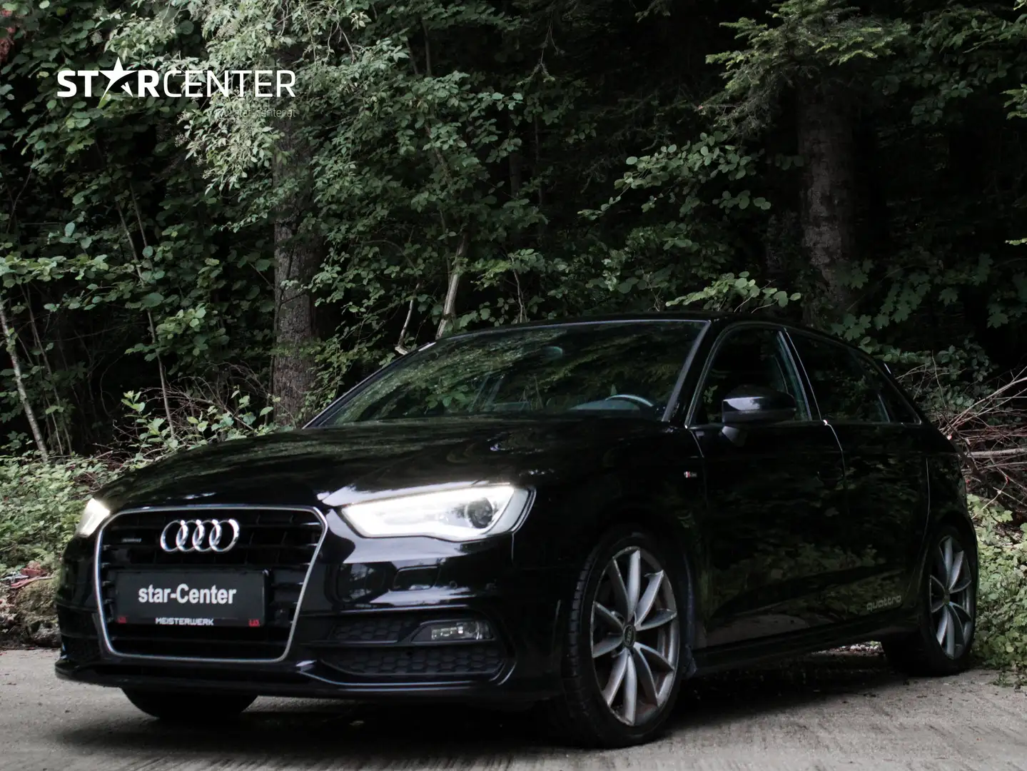 Audi A3 Sportback 2,0 TDI quattro Schwarz - 1