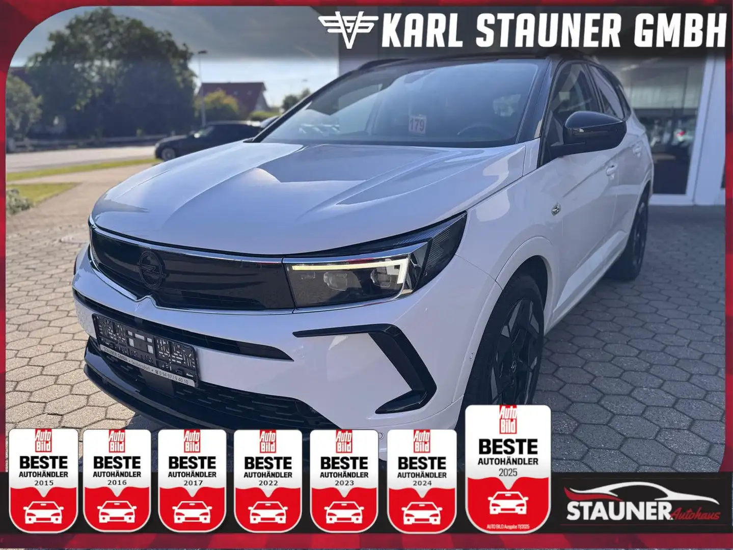 Opel Grandland X Grandland GSe 360°KAMERA SITZHZ ABSTANDSTEMP Weiß - 1