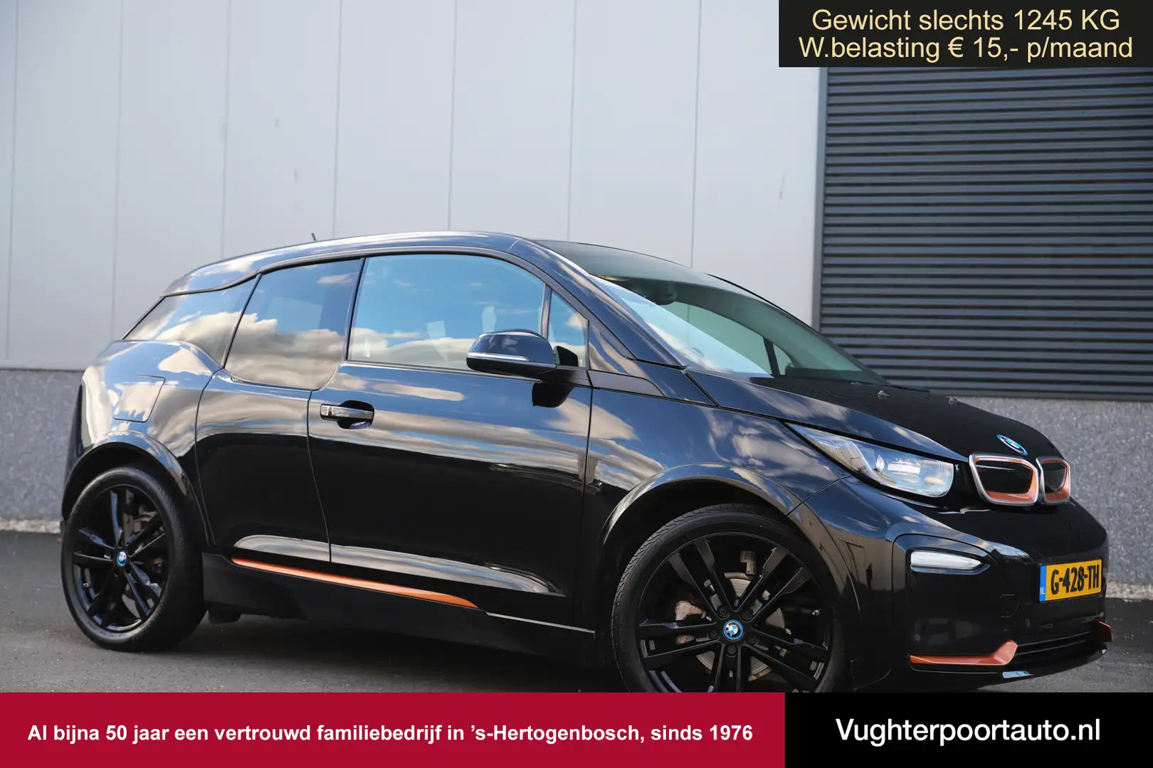 BMW i3 S 184pk 120Ah 42 kWh*RoadStyle Edition*/Leder/W-po Noir - 1