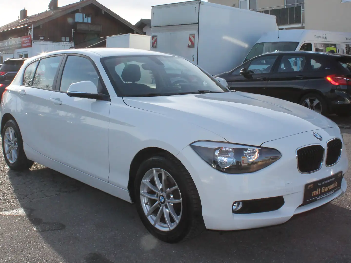 BMW 116 i KLIMA  MFL  PDC  ALU SHZ EURO 6 Weiß - 2