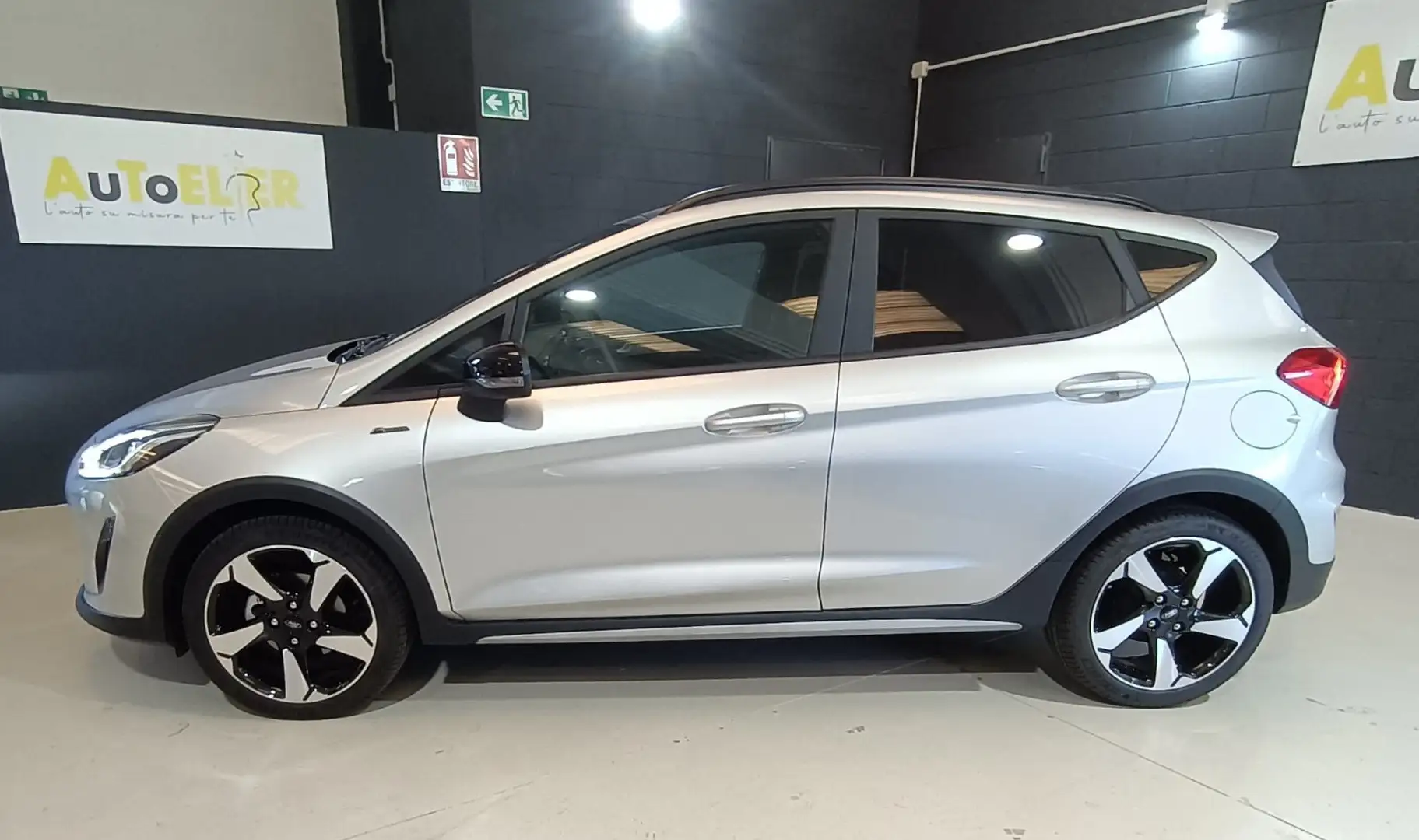 Ford Fiesta Fiesta Active 1.0 ecoboost s Argento - 2