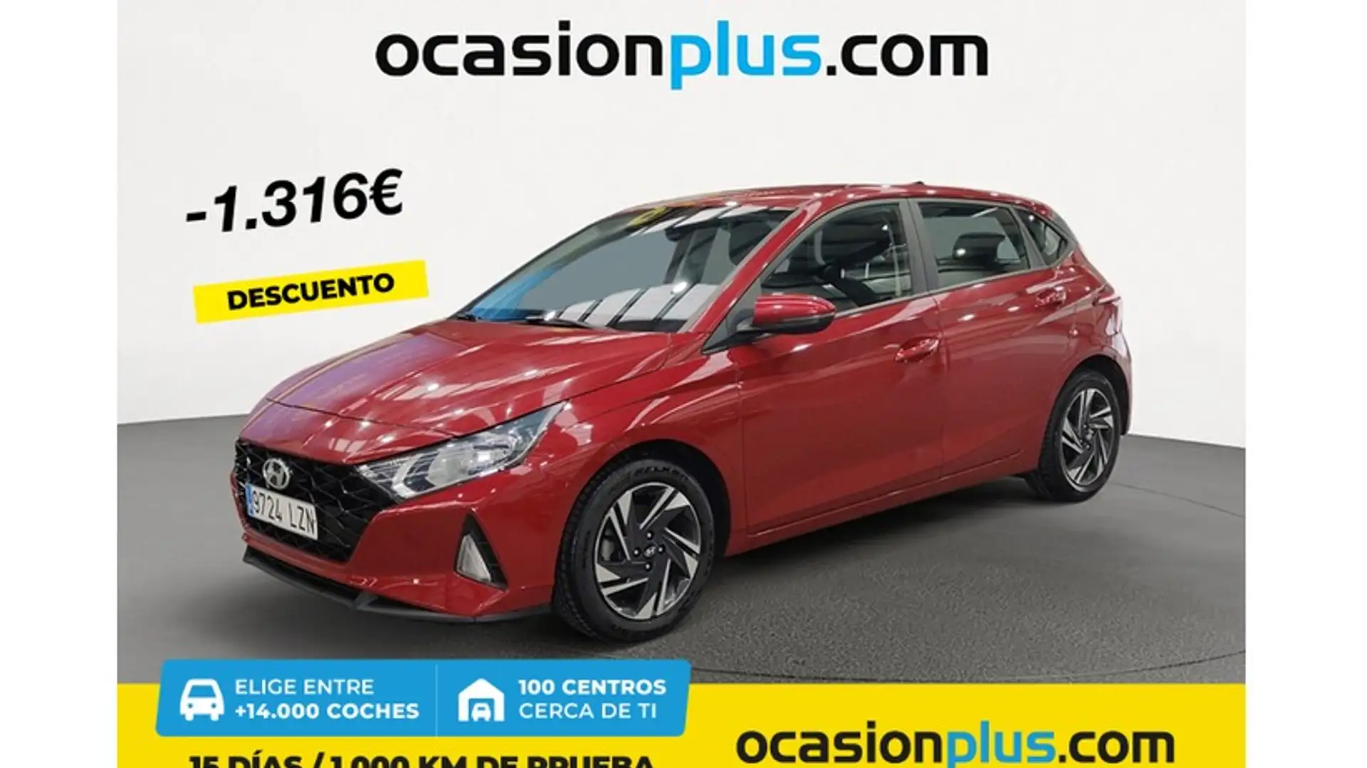 Hyundai i20 1.0 TGDI Klass 100 Rojo - 1