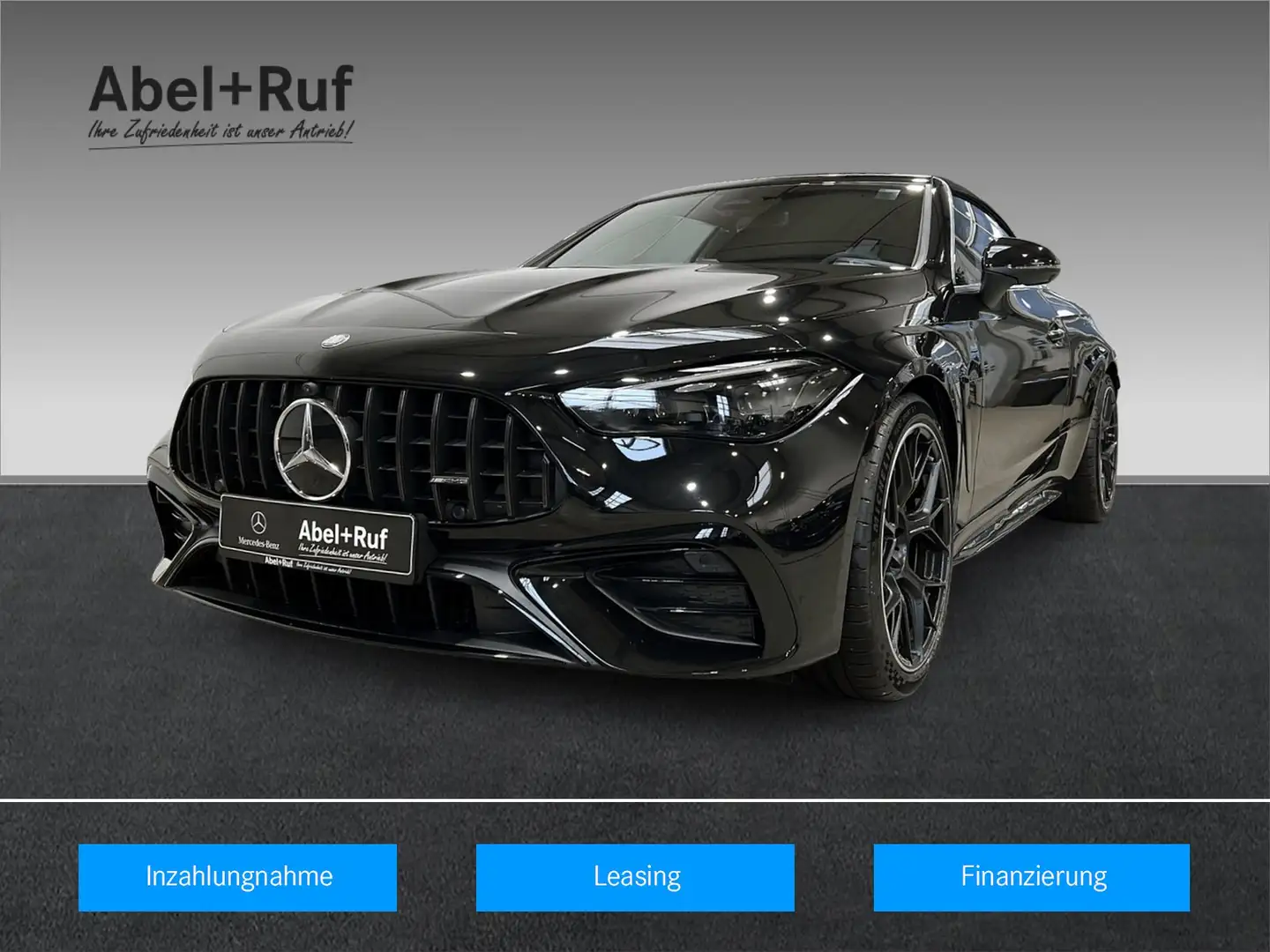 Mercedes-Benz CLE 53 AMG CLE 53AMG 4M+ Cabrio DIGITAL+NIGHT+Burm+TotW+360 Zwart - 1