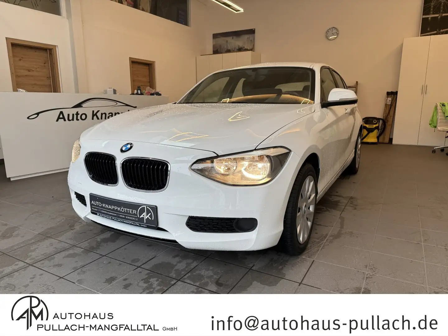 BMW 116 116i Voll Fahrbereit Klima/Park-Assist./Sitzhzg./MF-Lenkrad/BC Weiß - 1